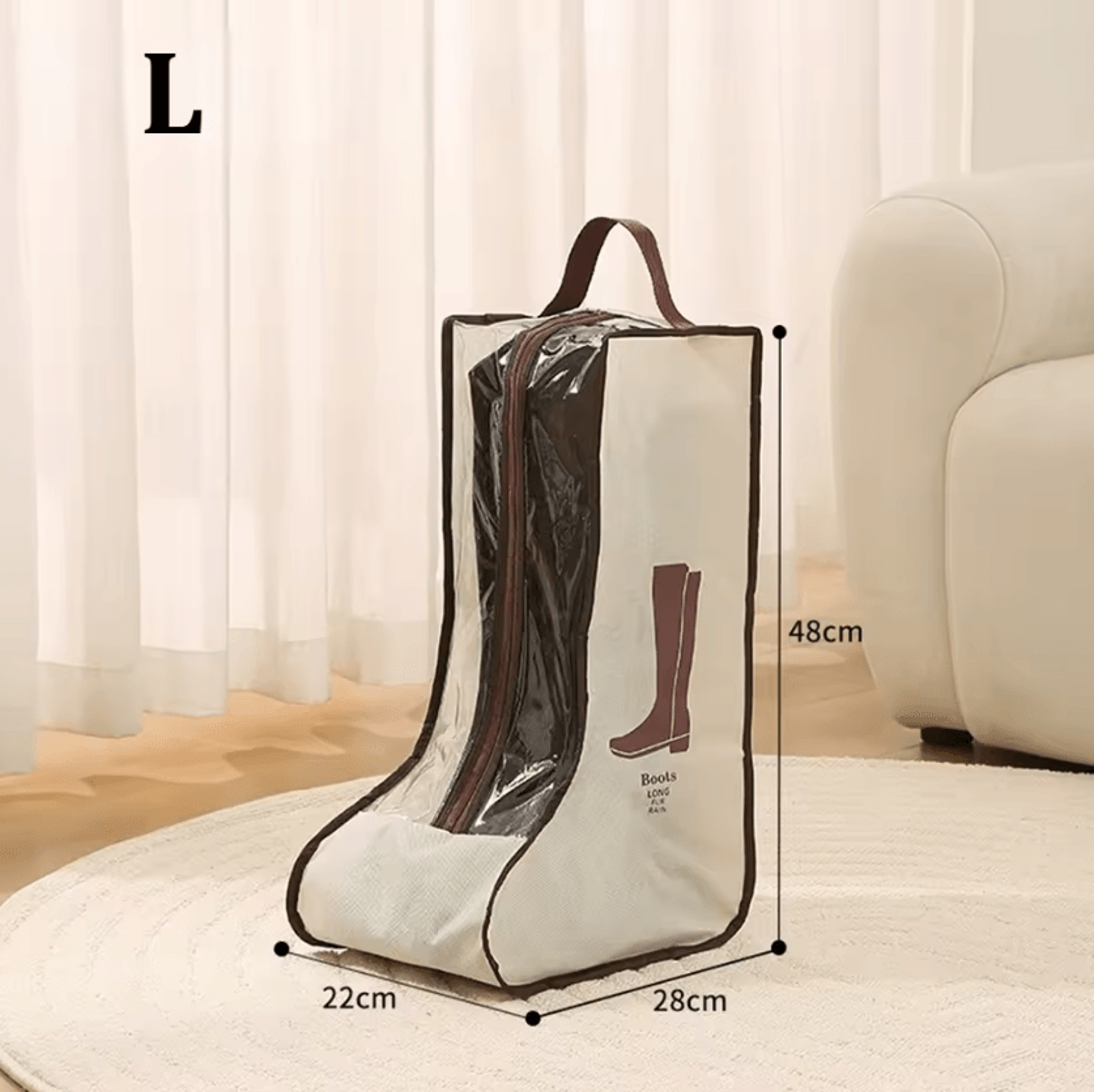 Portable Tall Boots Storage And Protector Bag 2