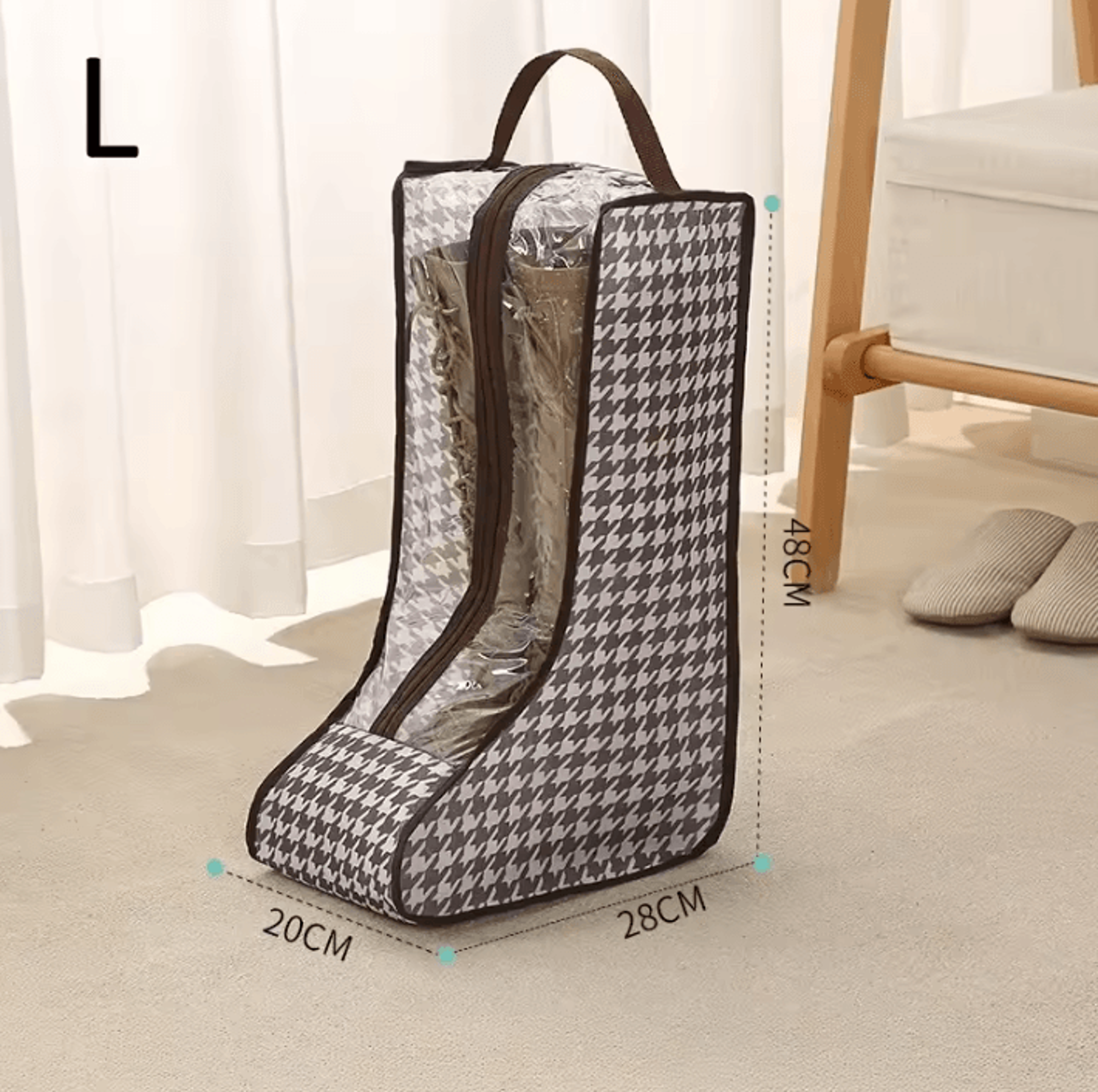 Portable Tall Boots Storage And Protector Bag 7