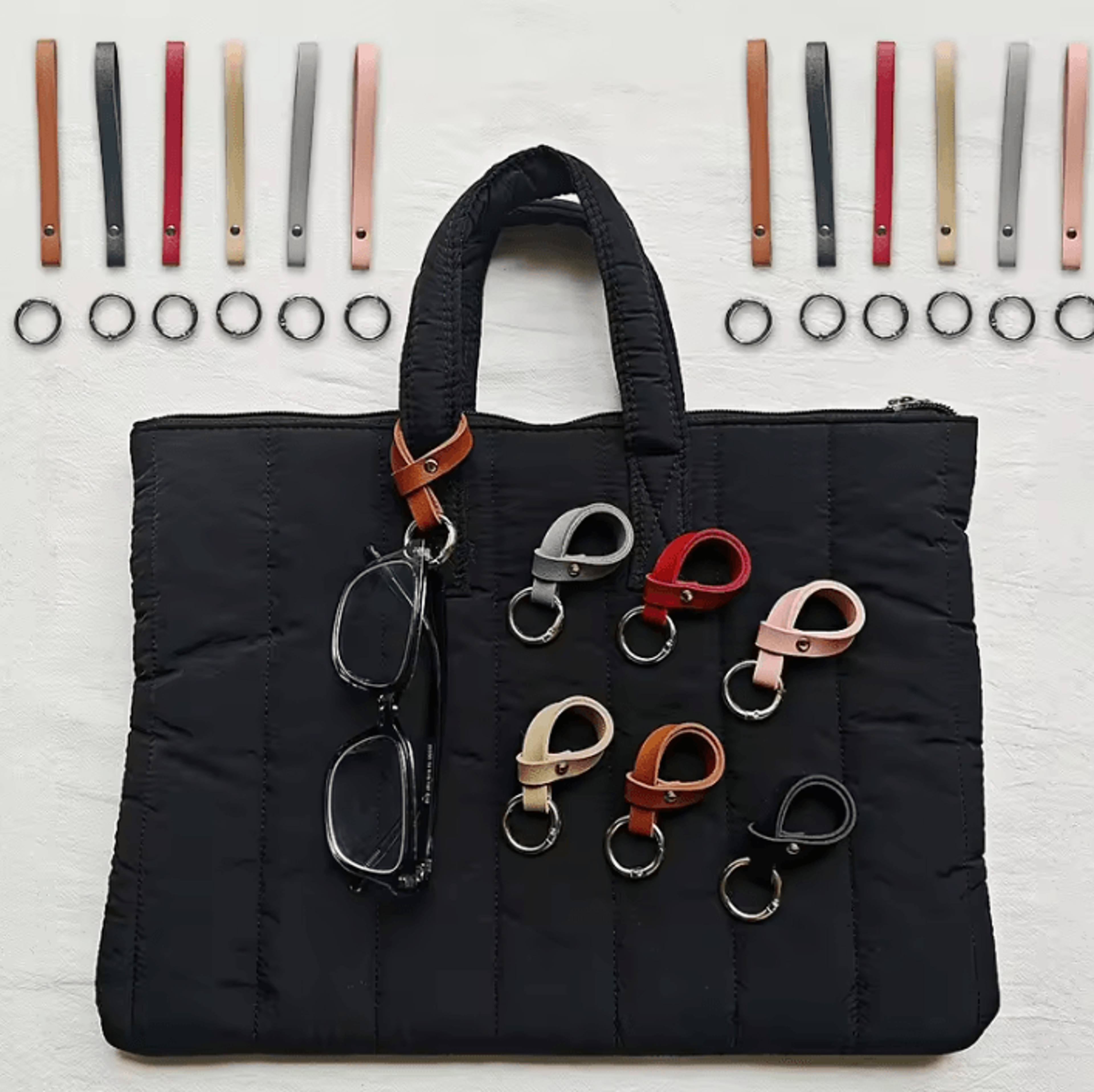 Adjustable Travel Carry Strap With Ring Hooks 0