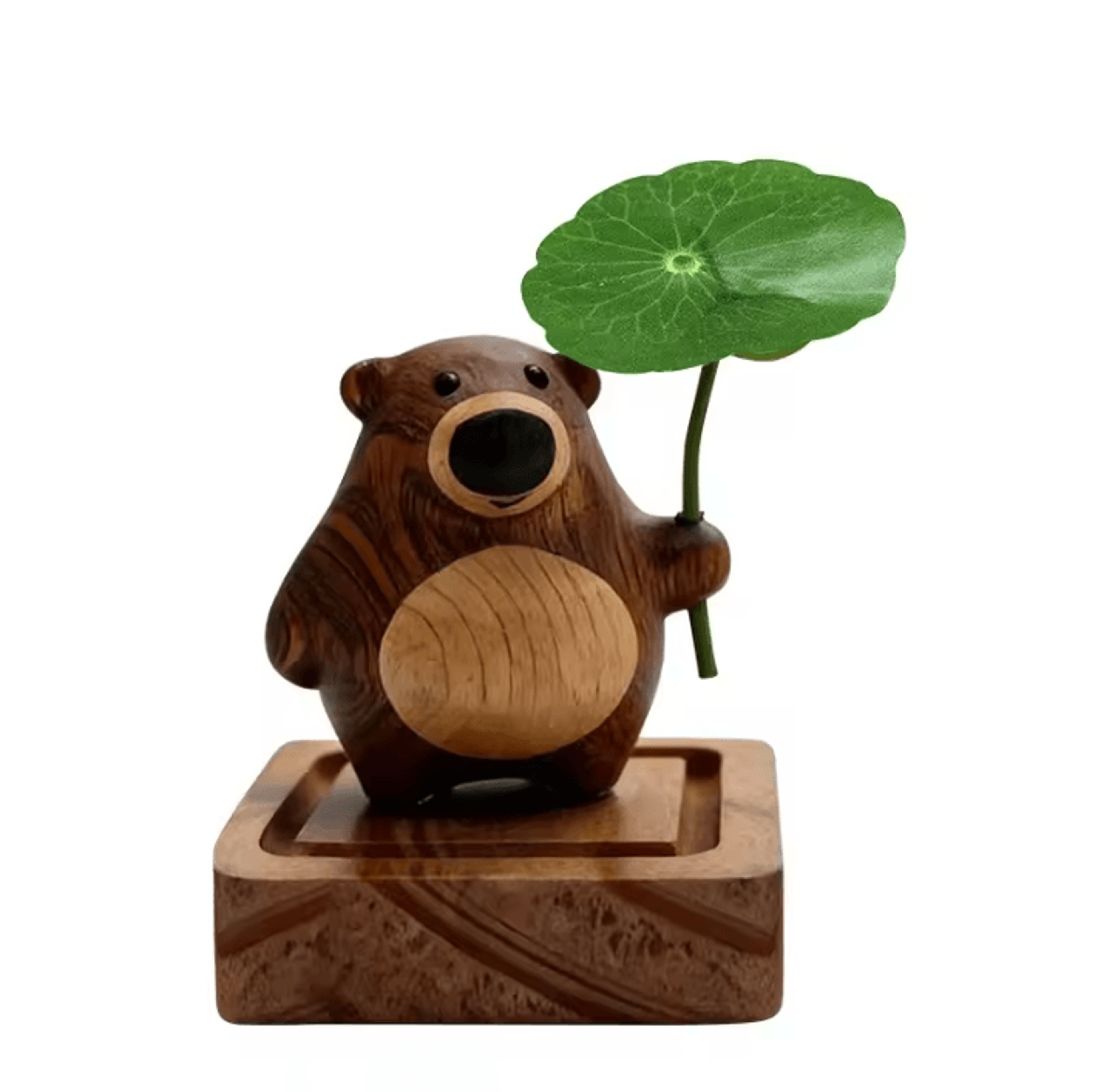 Cute Bear Wooden Aroma Diffuser For Essential Oils 5