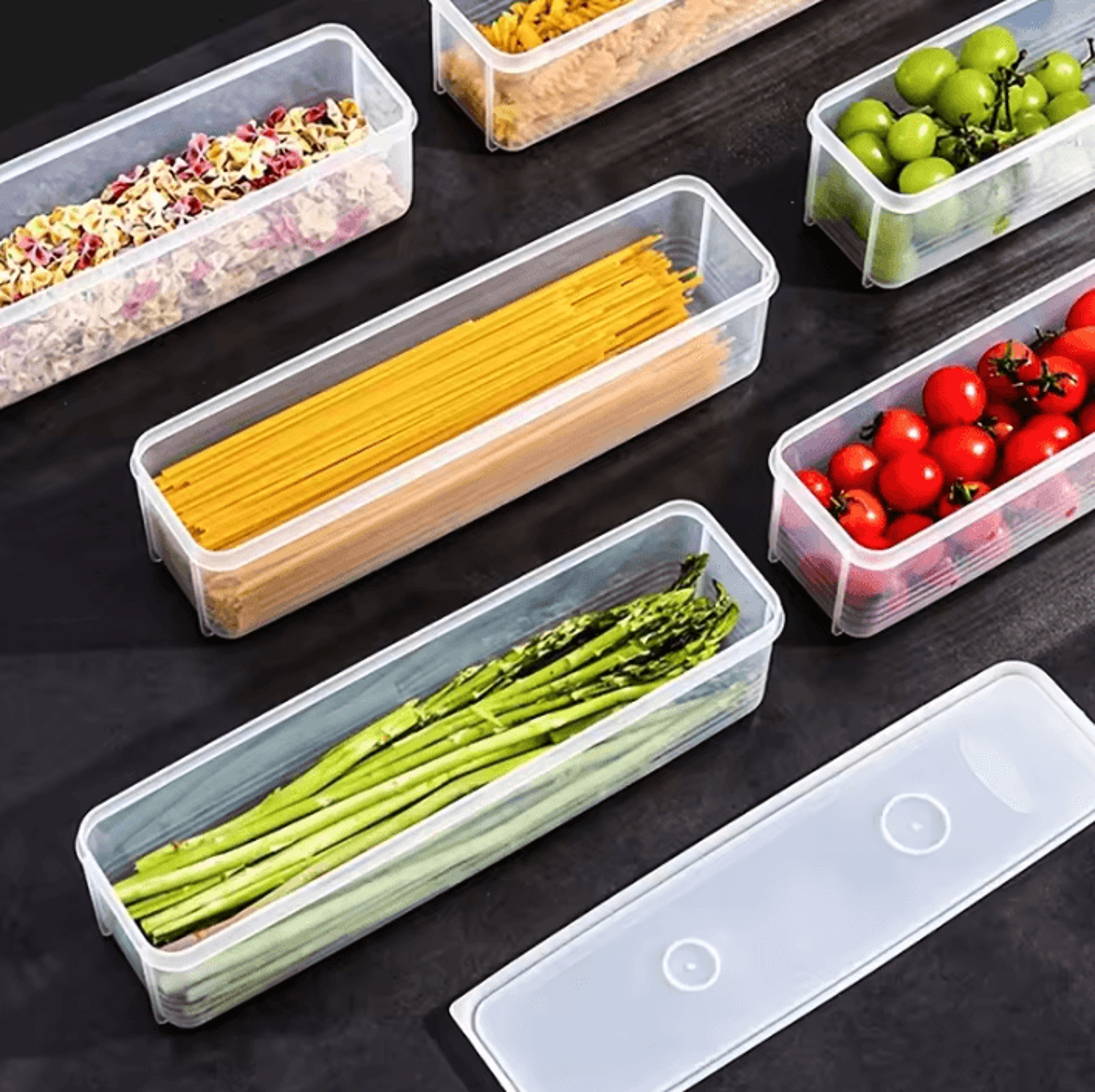 Airtight Spaghetti And Pasta Storage Container With Lid 3