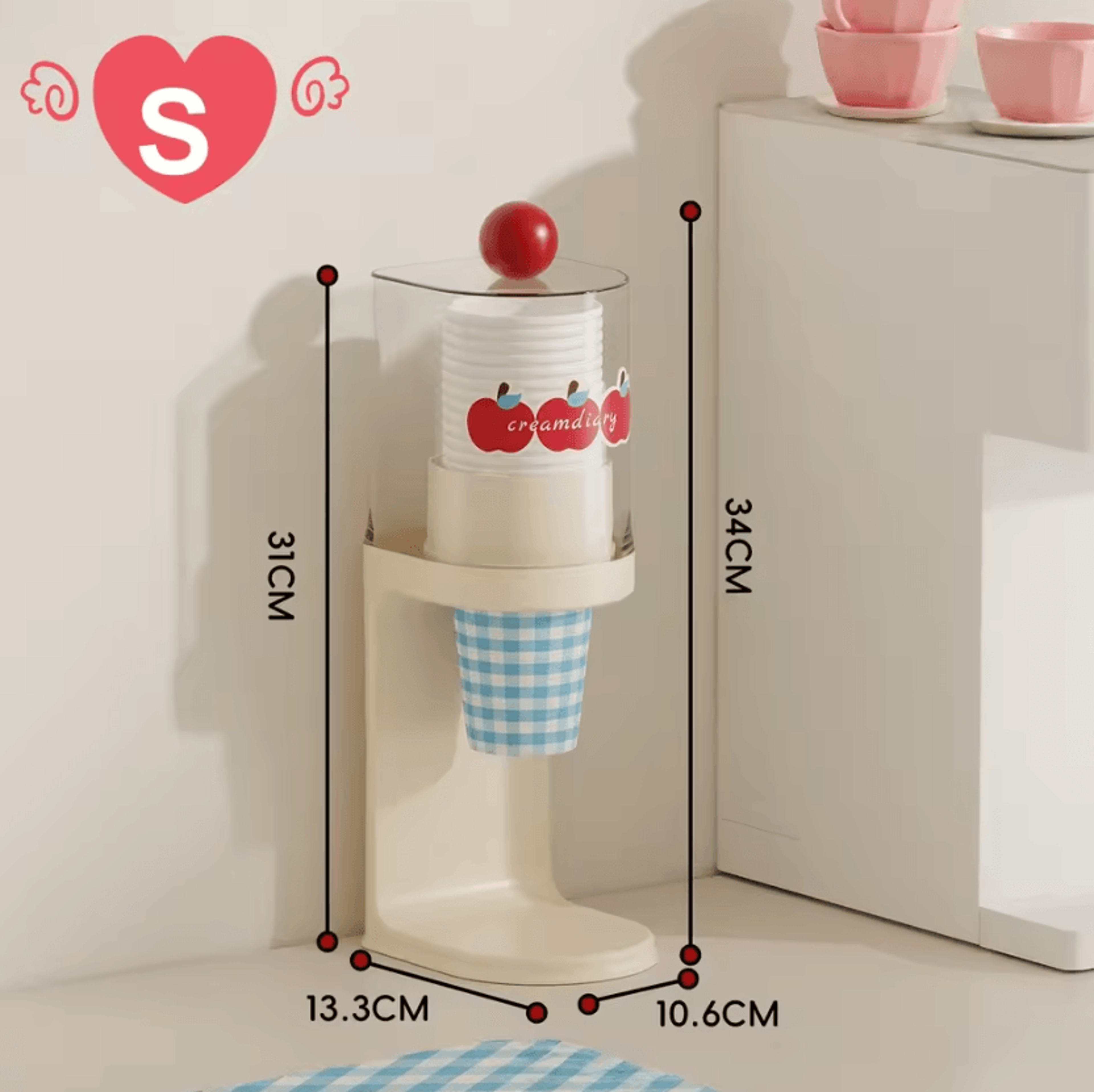 Pull Type Disposable Cup Dispenser For Water Cooler And Bathroom 5