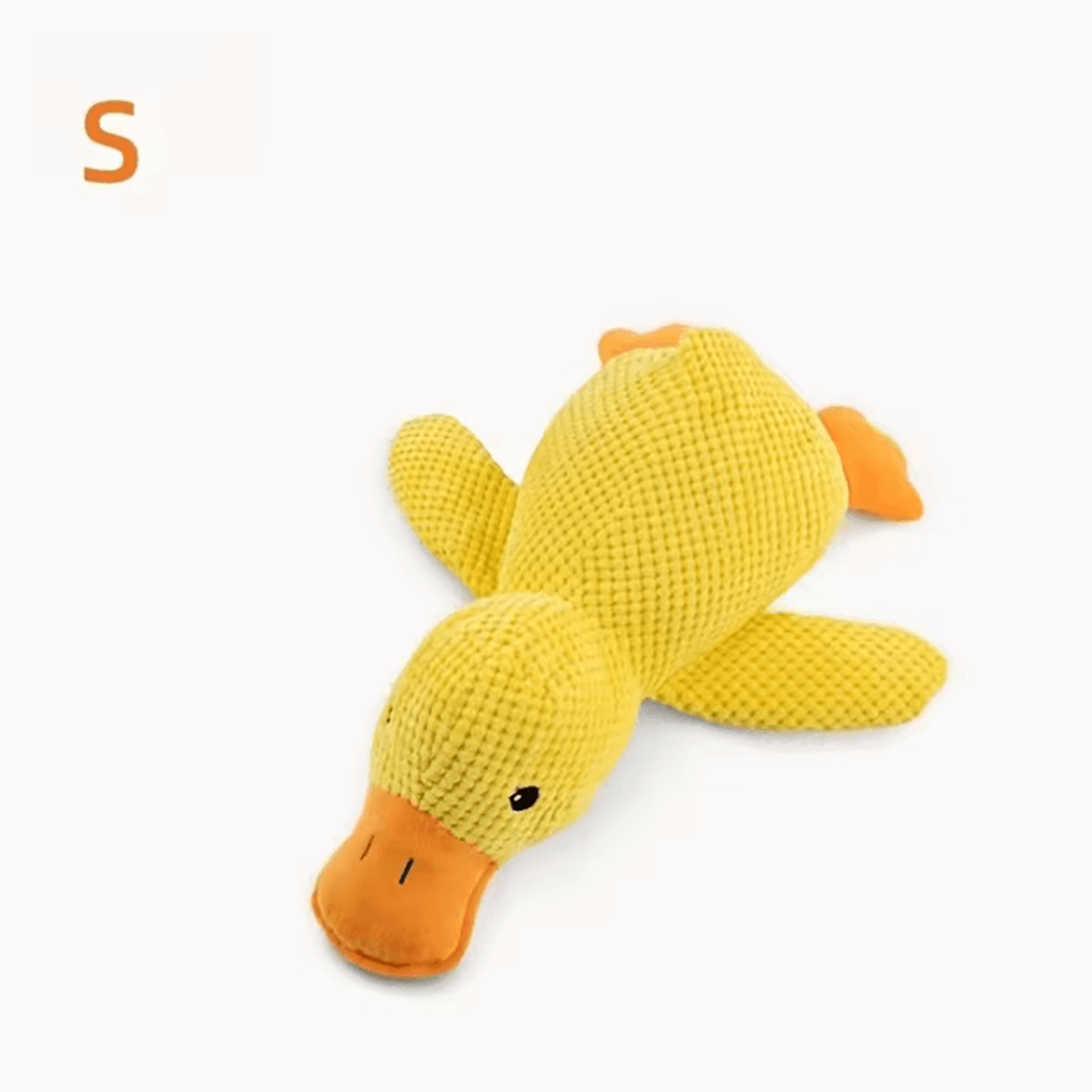Mellow Duck Plush Dog Toy With Quacking Sound 5
