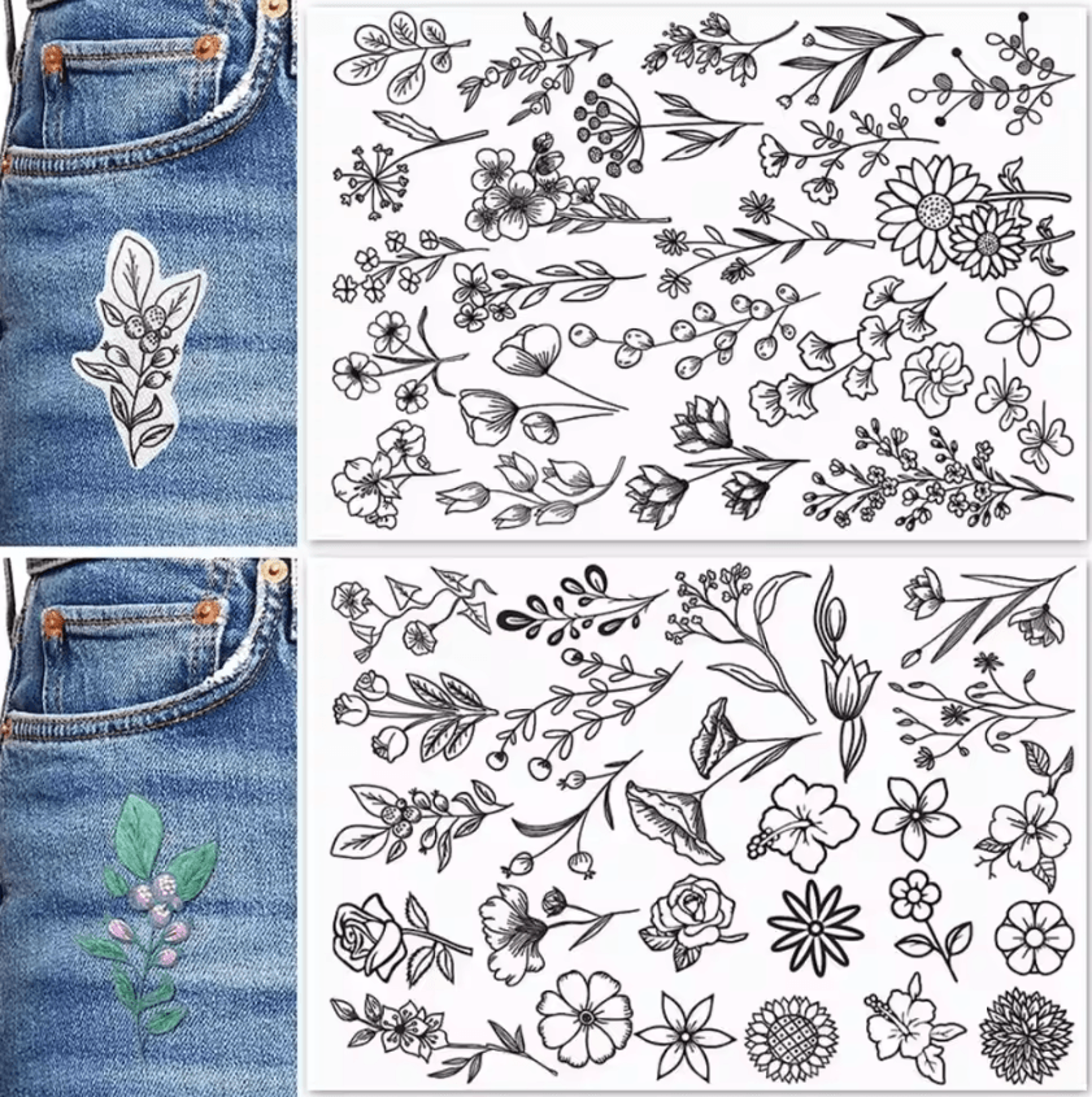 Water Soluble Embroidery Stabilizer Transfer Paper 13