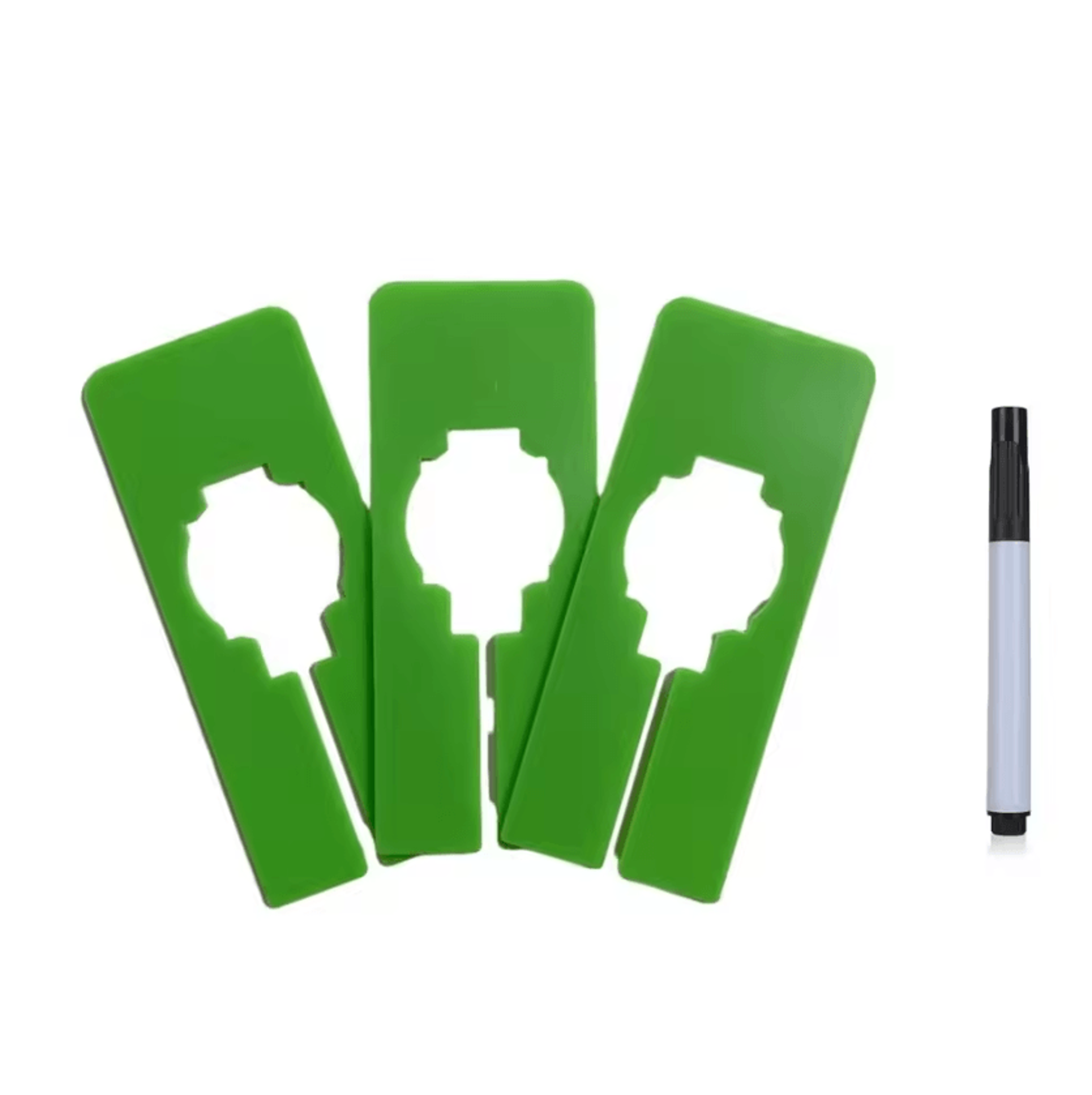 10Pcs Writable Reusable Clothes Size Dividers 8