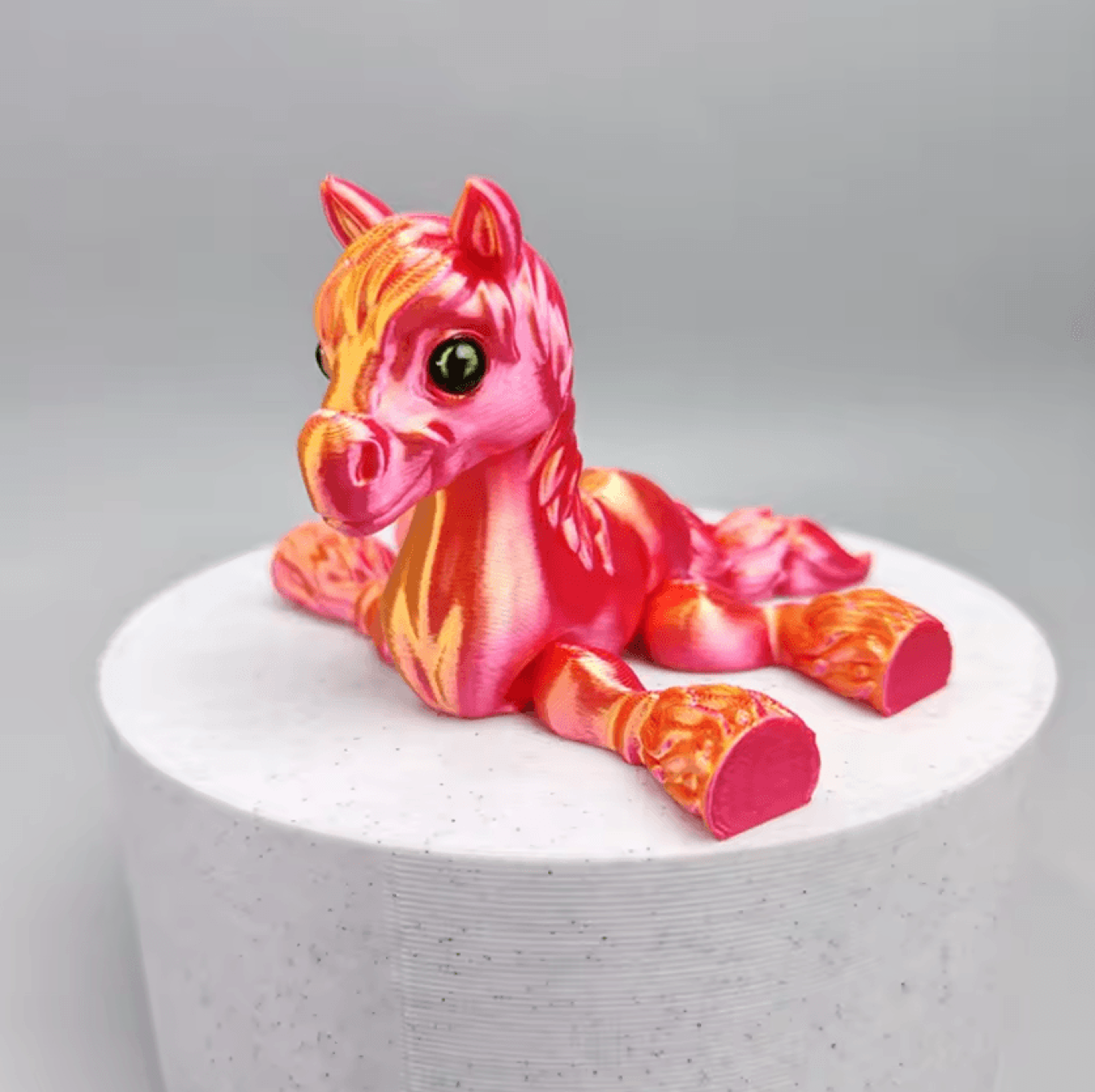 3D Printed Articulated Horse Sensory Fidget Toy 5