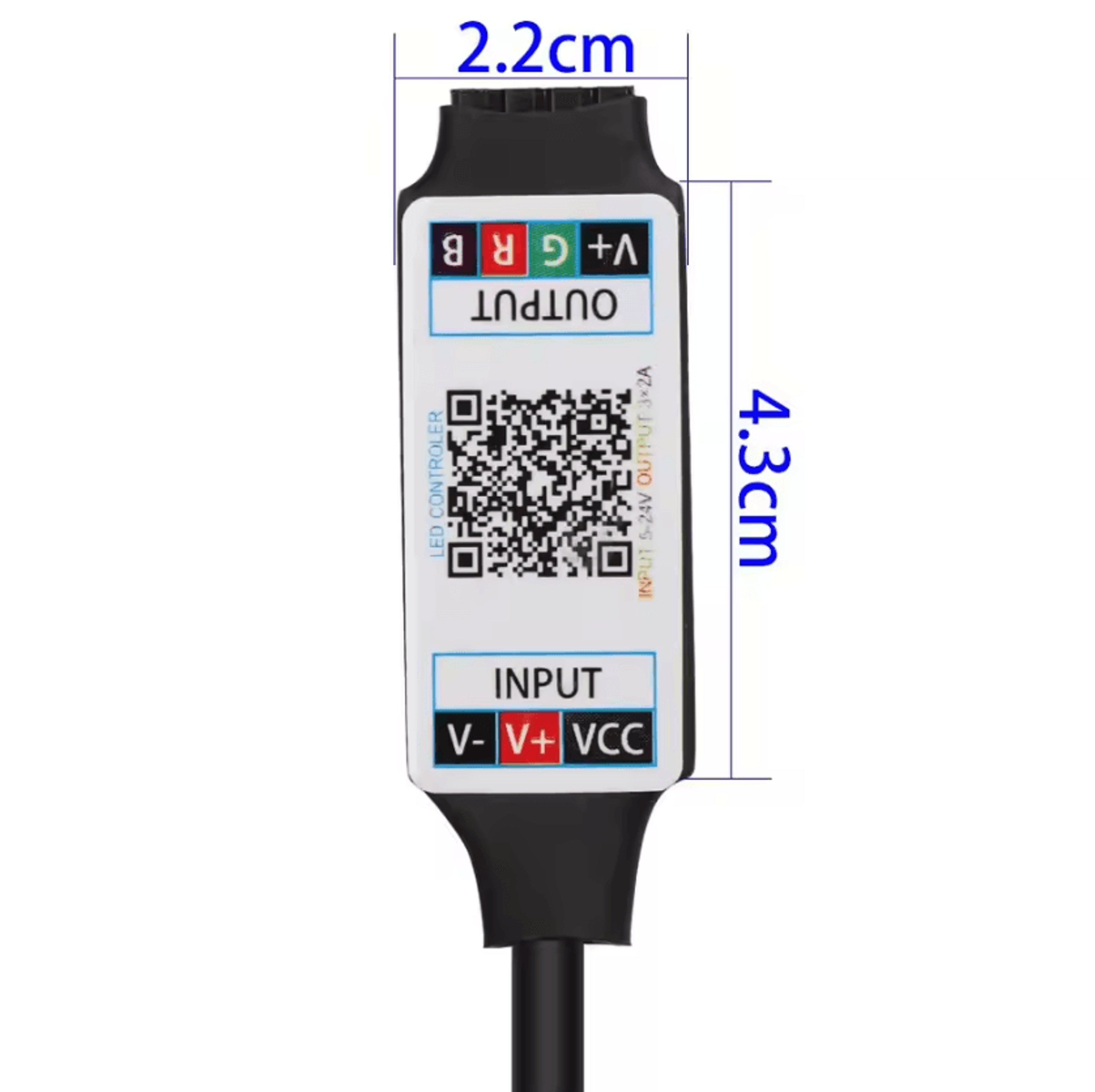 Mini Bluetooth RGB LED Strip Light Controller 3