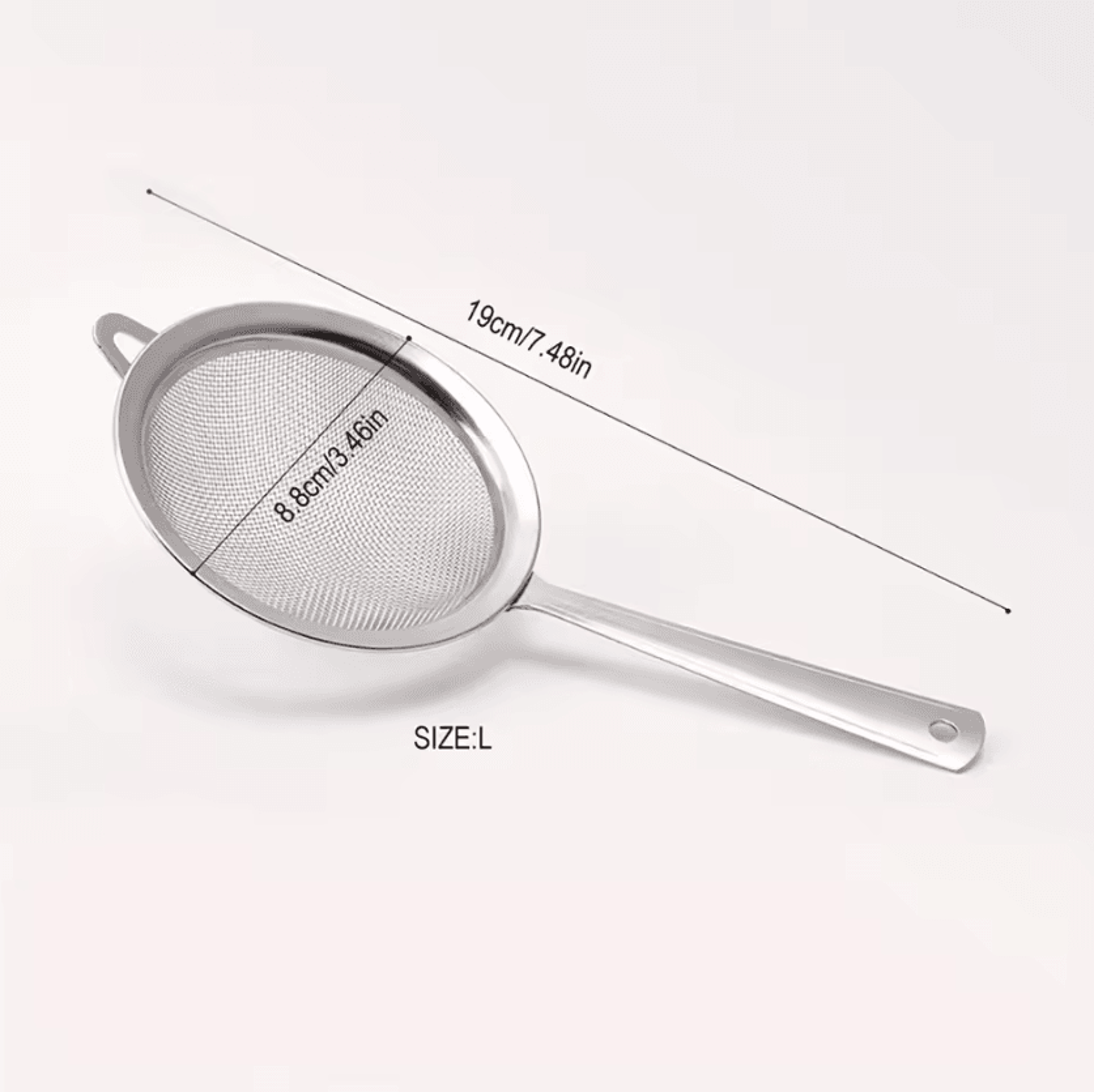 Stainless Steel Fine Mesh Matcha Sifter 7