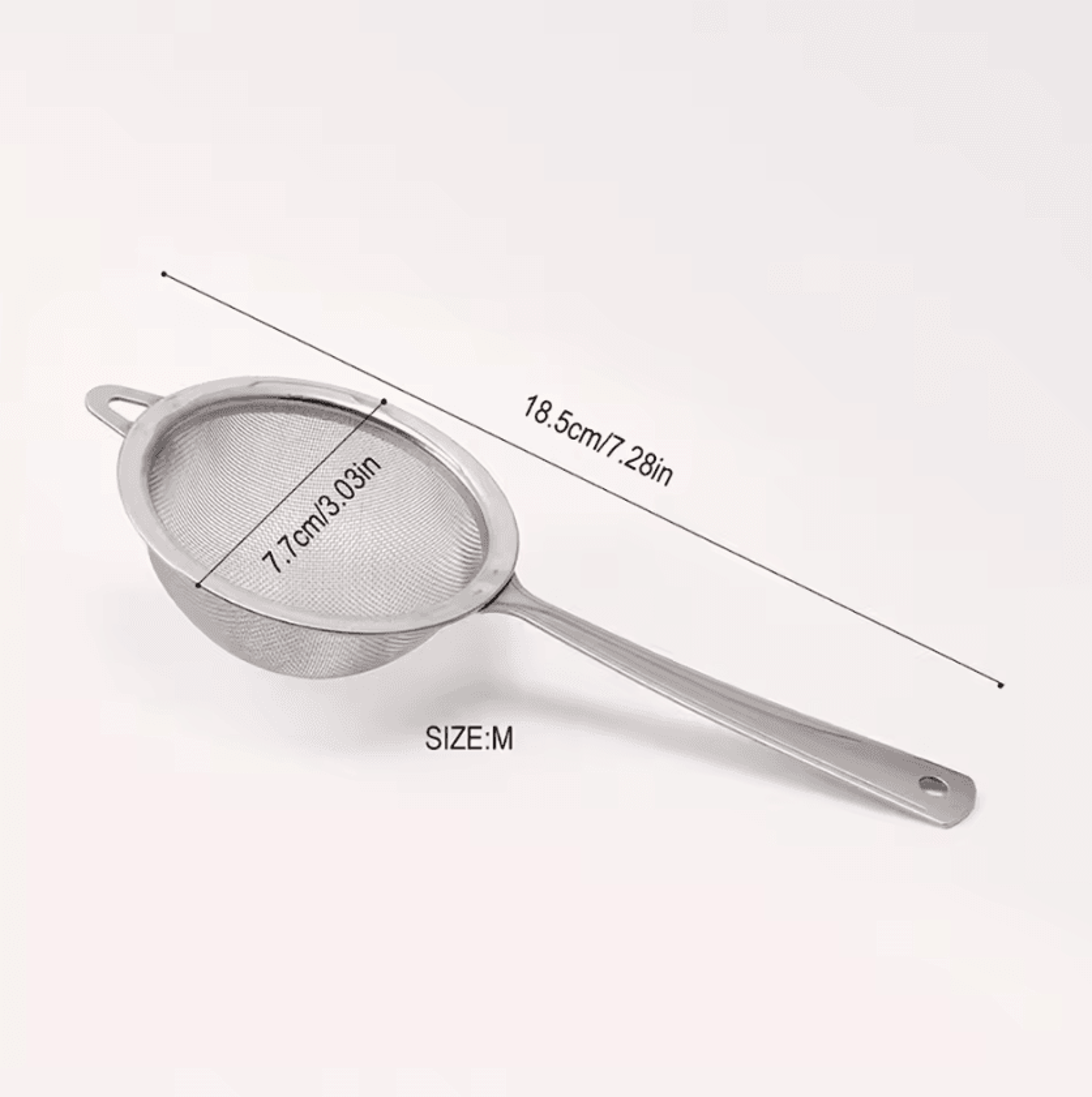 Stainless Steel Fine Mesh Matcha Sifter 6
