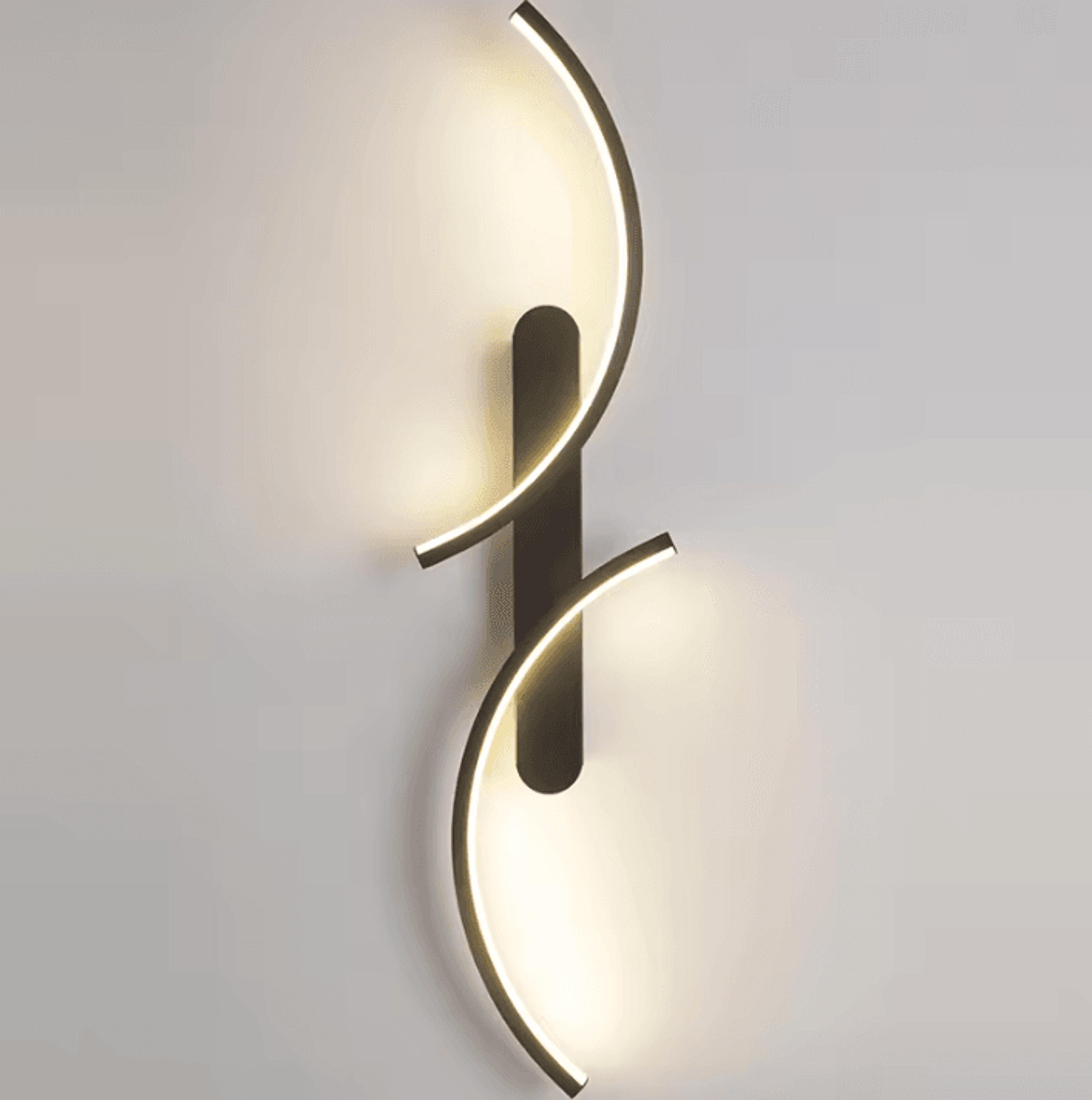 Modern C Shape LED Wall Sconce 2