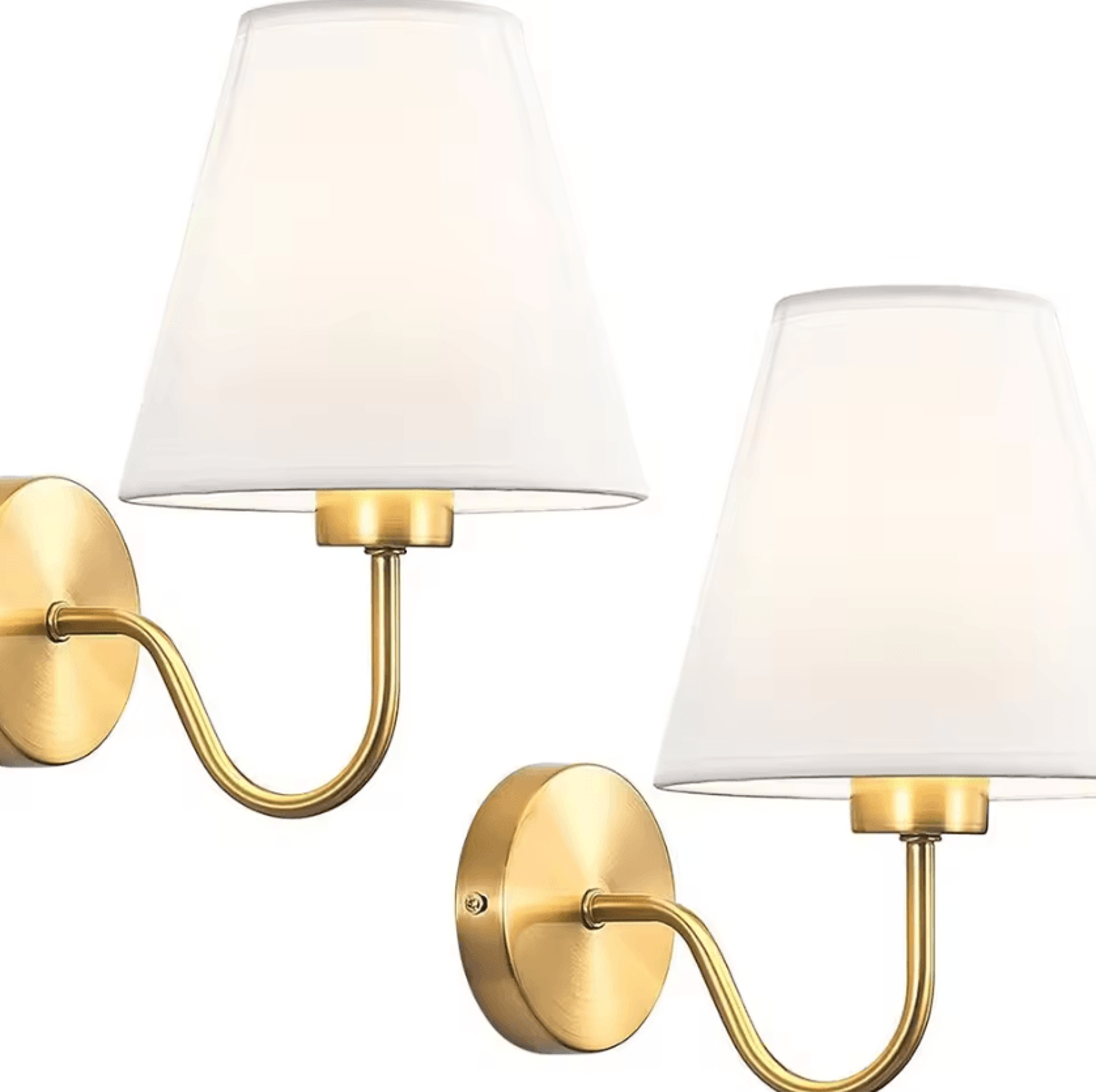 Nordic E27 Fabric Shade Wall Sconce 3
