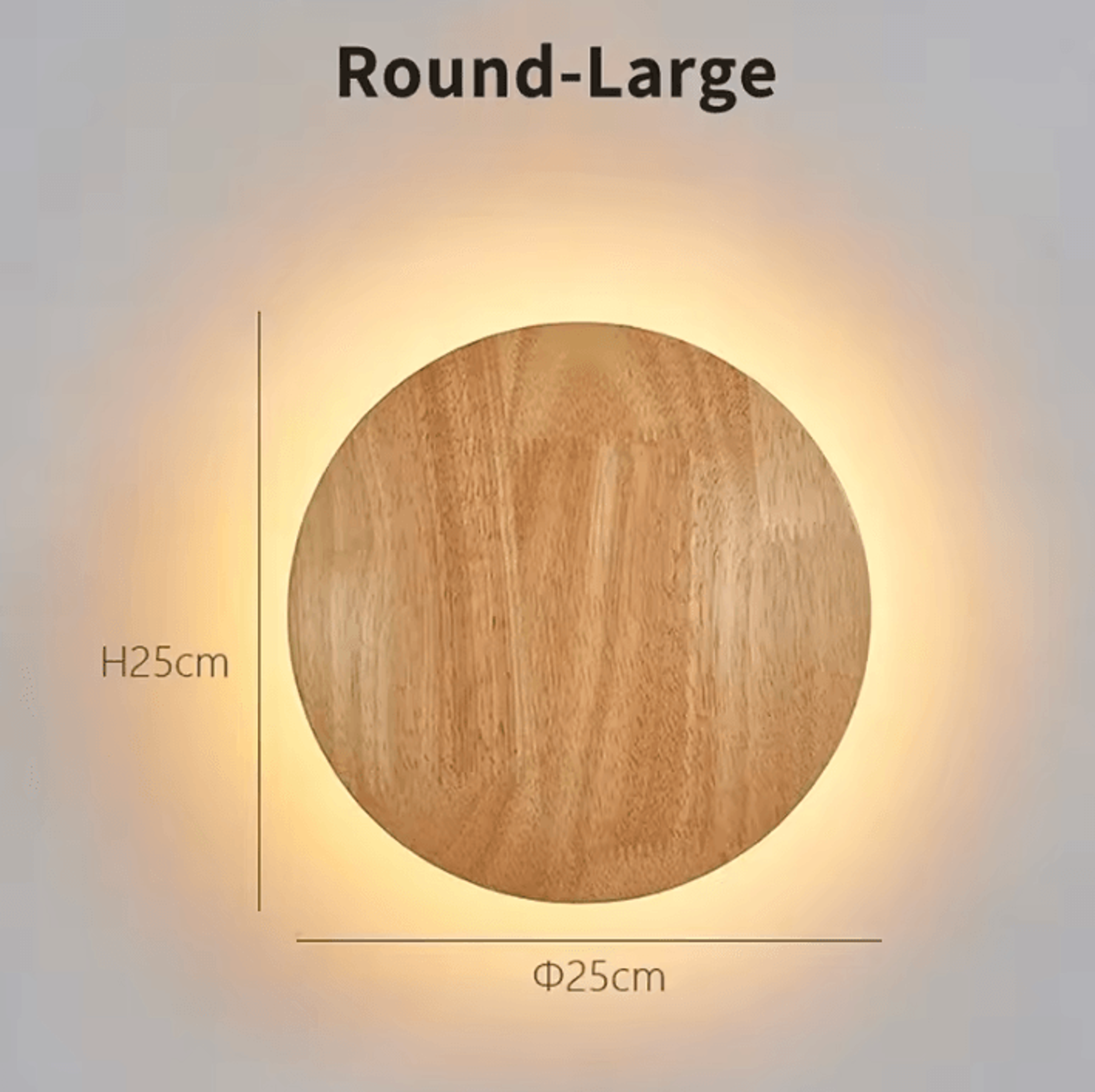 Nordic Wooden LED Wall Lamp 7