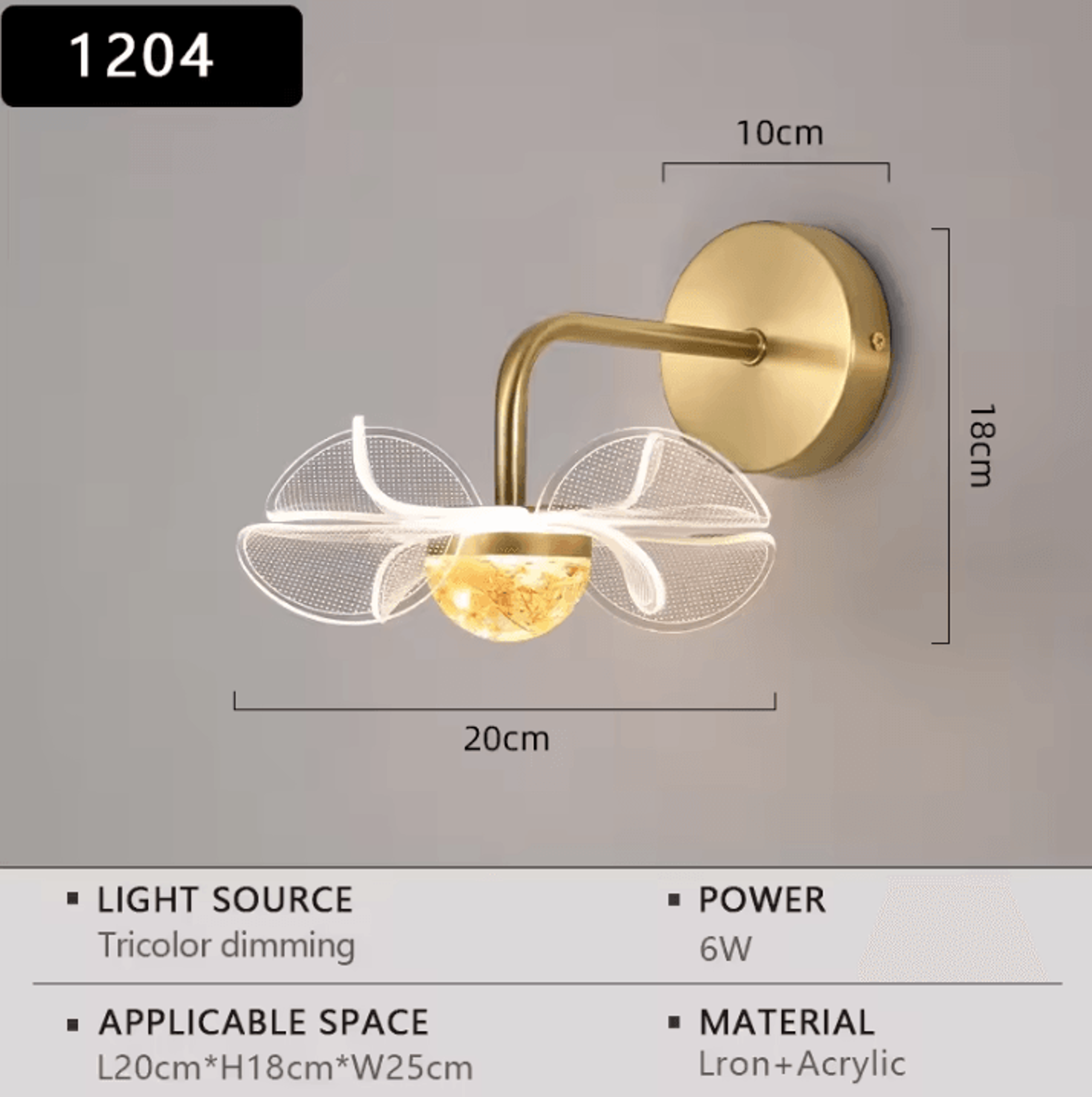 Modern Nordic Minimalist LED Wall Light 4