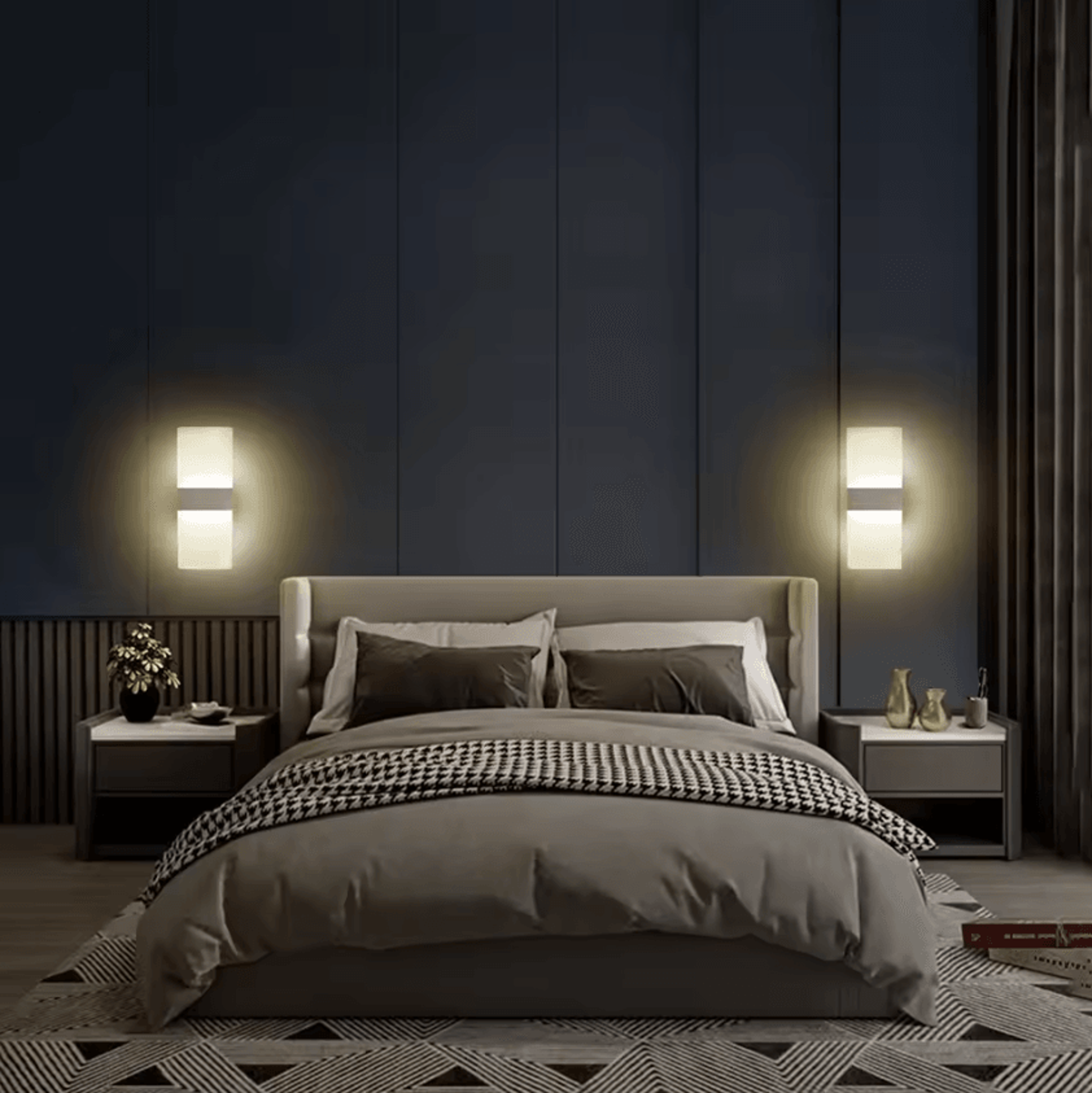 Modern 6W 12W Acrylic LED Wall Light 1