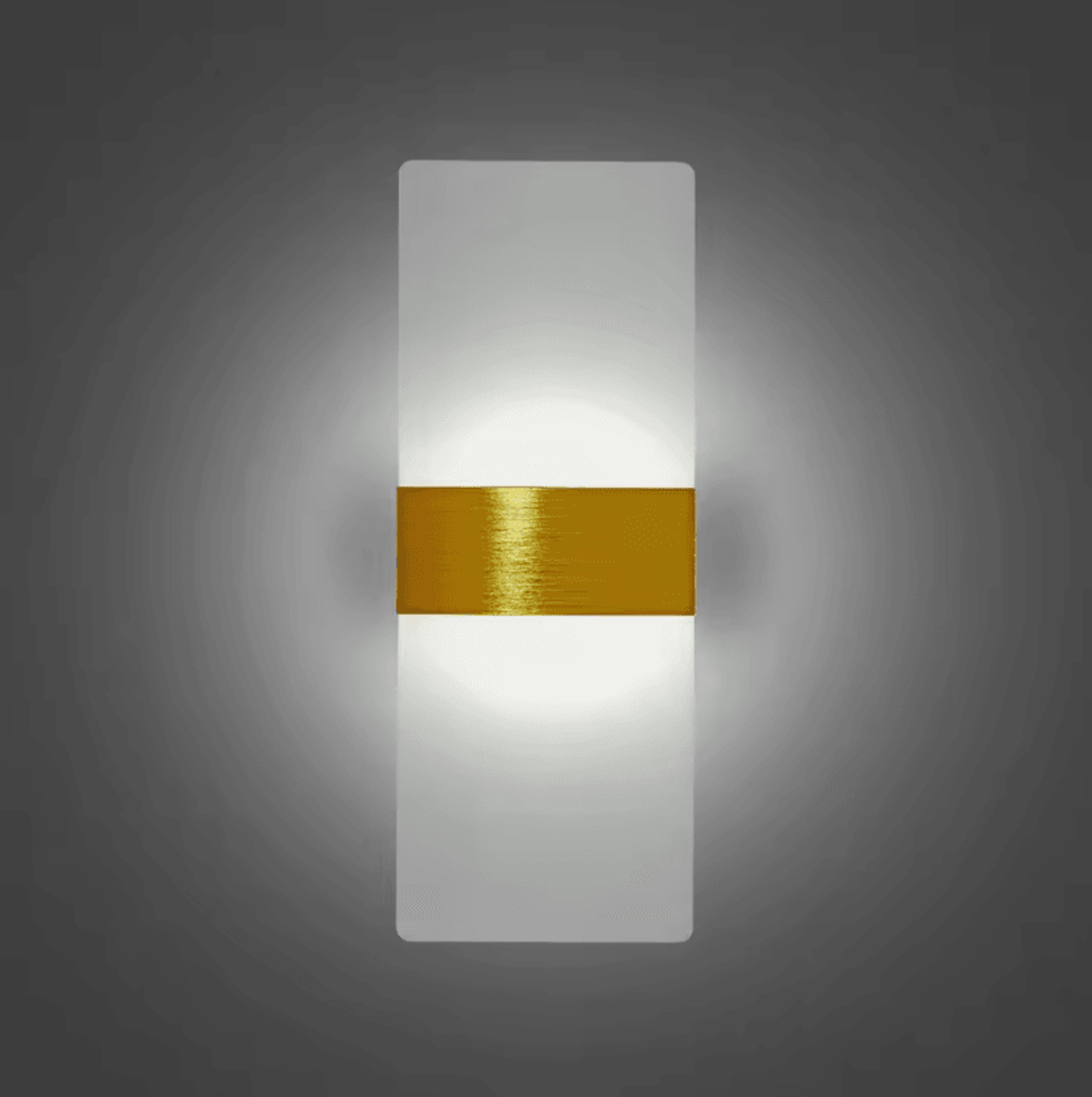 Modern 6W 12W Acrylic LED Wall Light 5