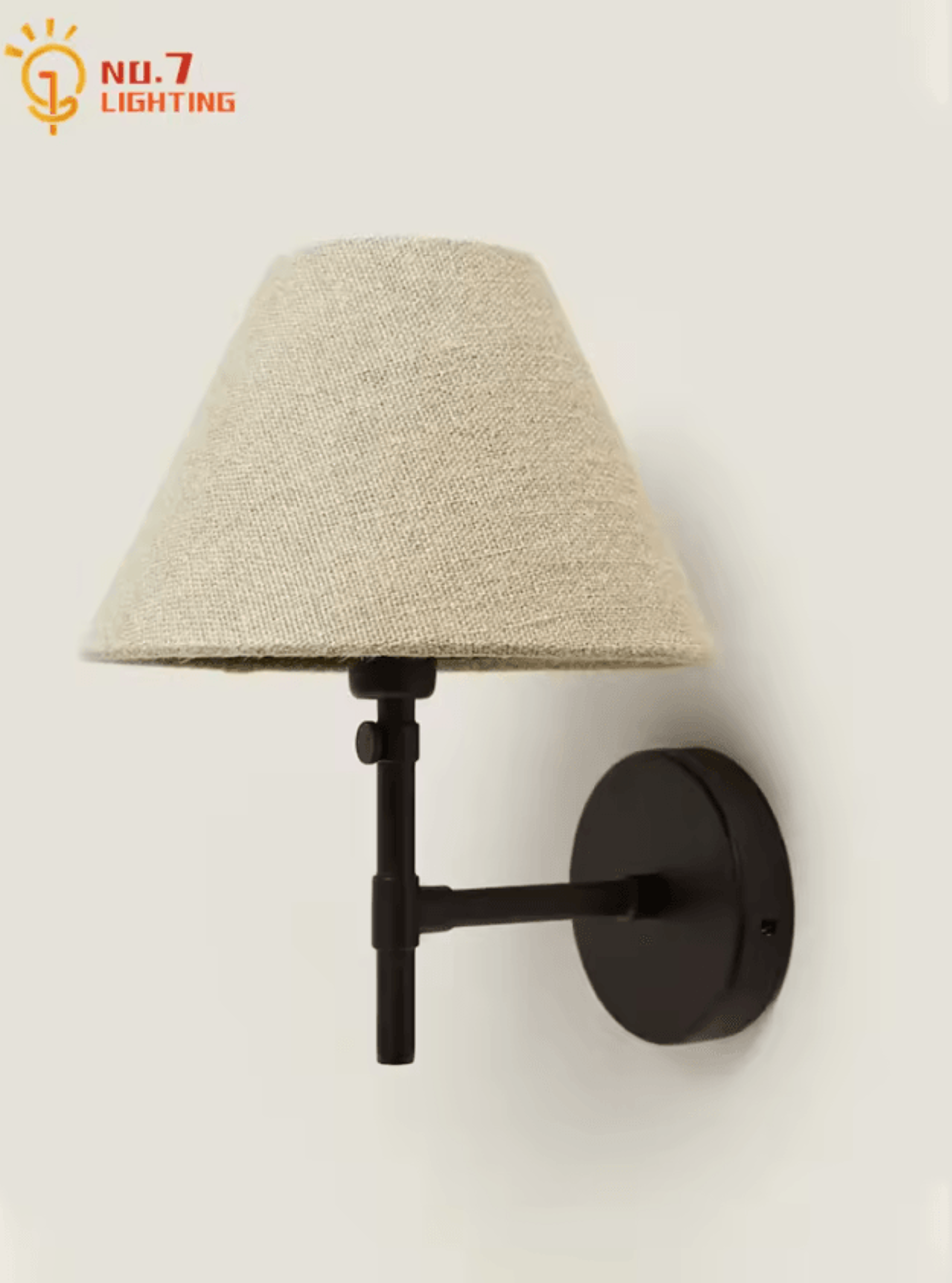 Retro Wabi Sabi Wall Lamp E27 Minimalist Bedside Sconce 2