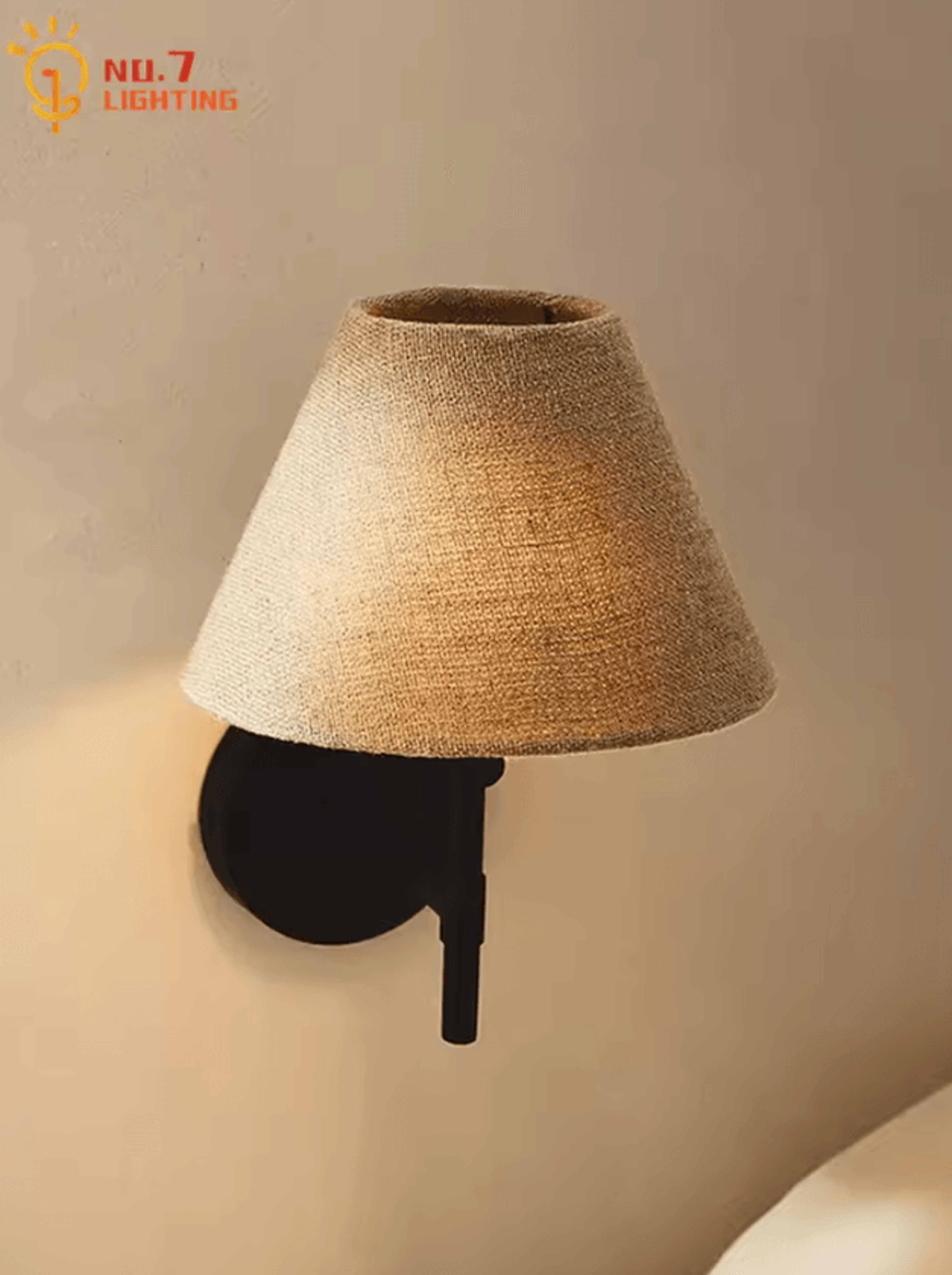 Retro Wabi Sabi Wall Lamp E27 Minimalist Bedside Sconce 0