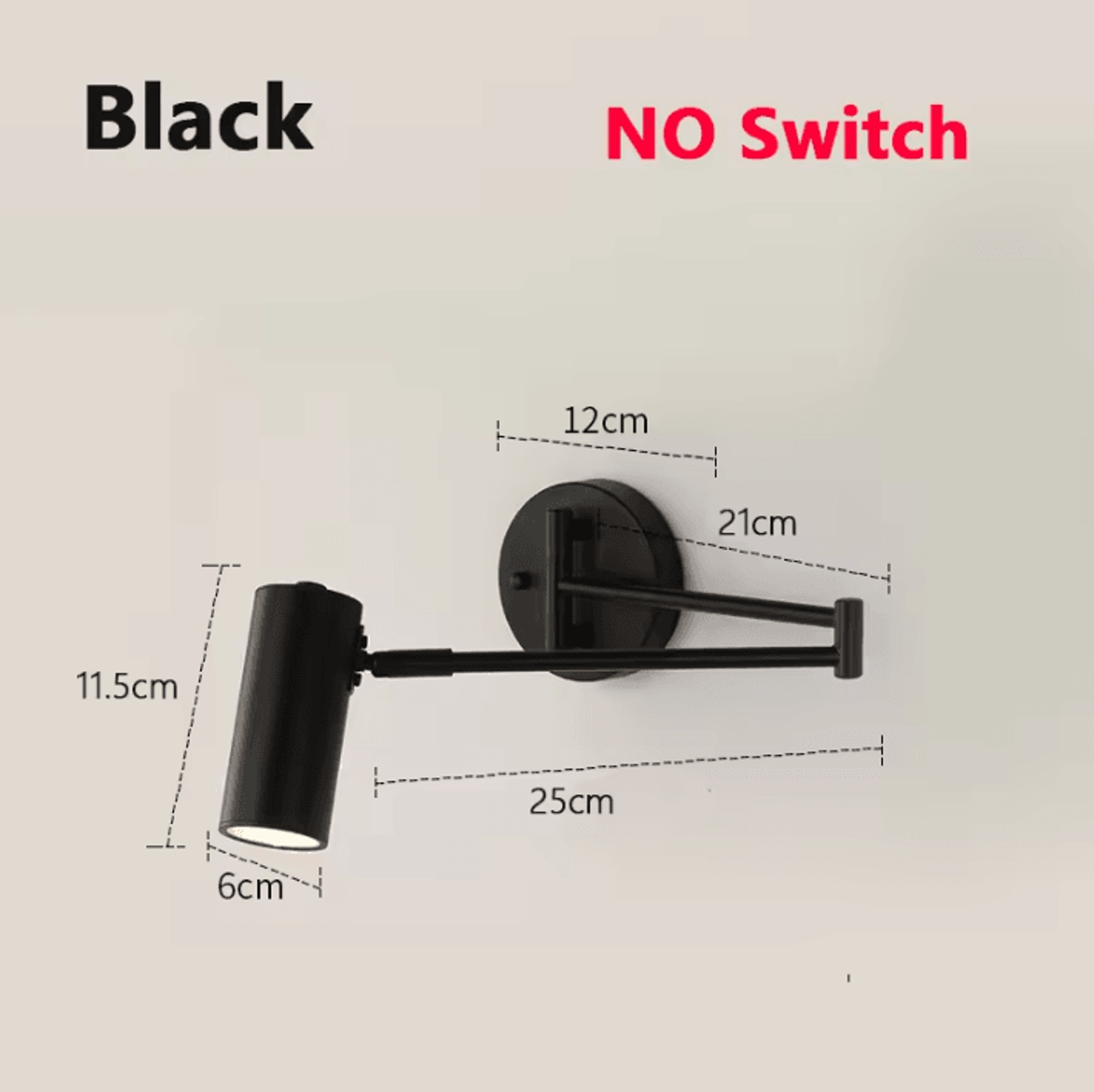 Nordic Copper LED Wall Light Adjustable Bedside Reading Lamp 3