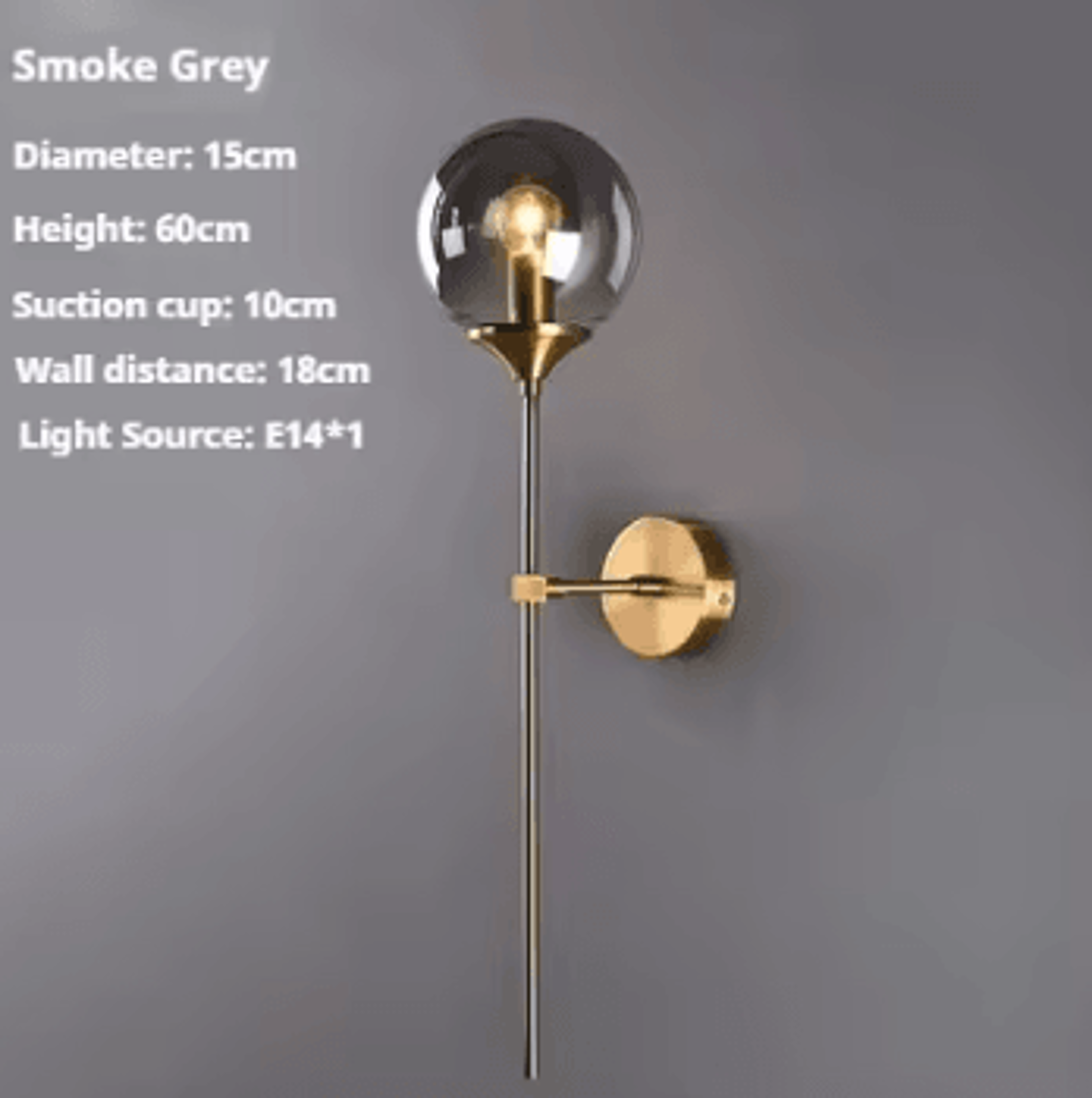 Nordic Long Arm LED Wall Light Modern Bedside Sconce 4