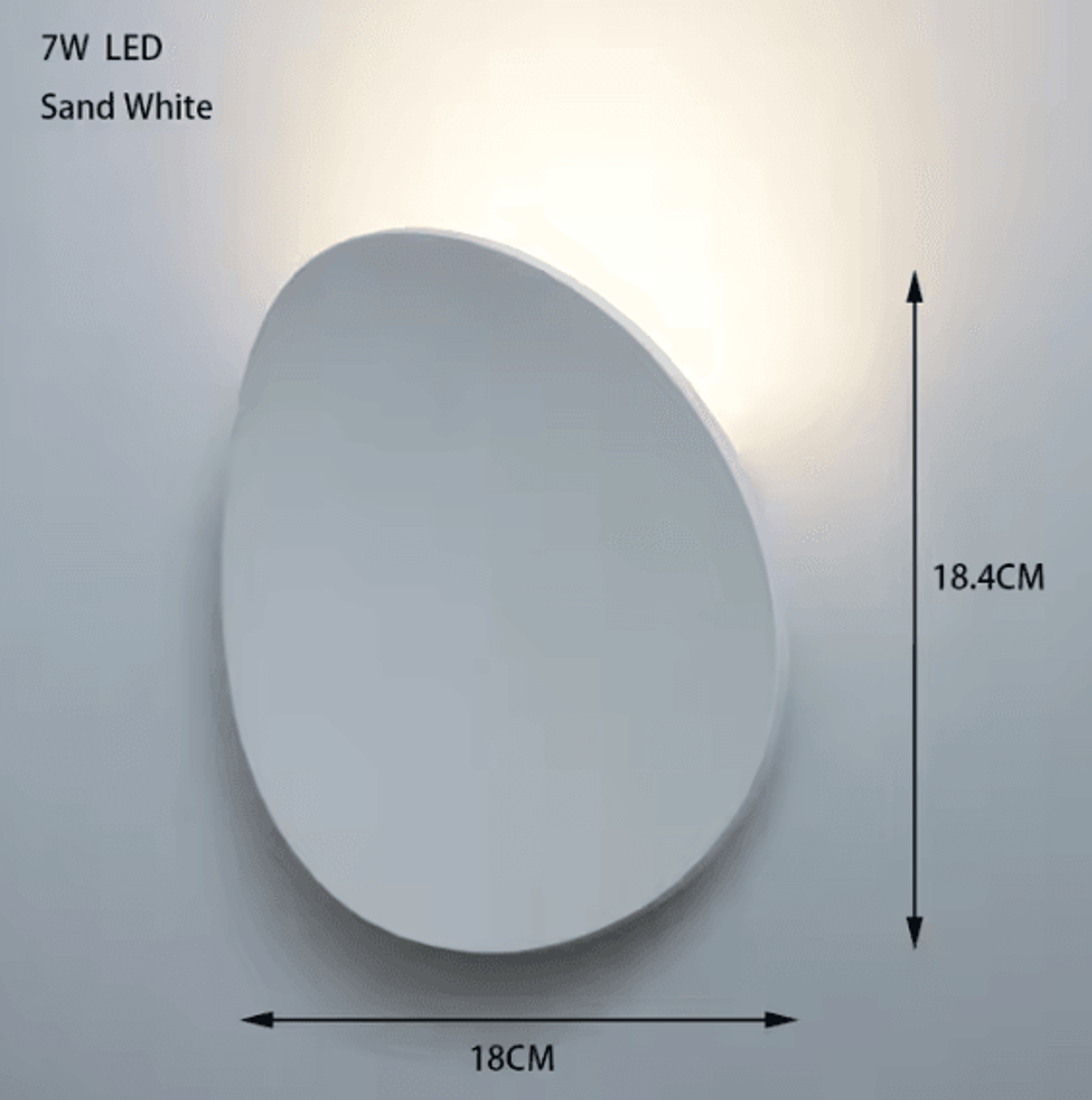 7W Modern Aluminum LED Wall Sconce 5