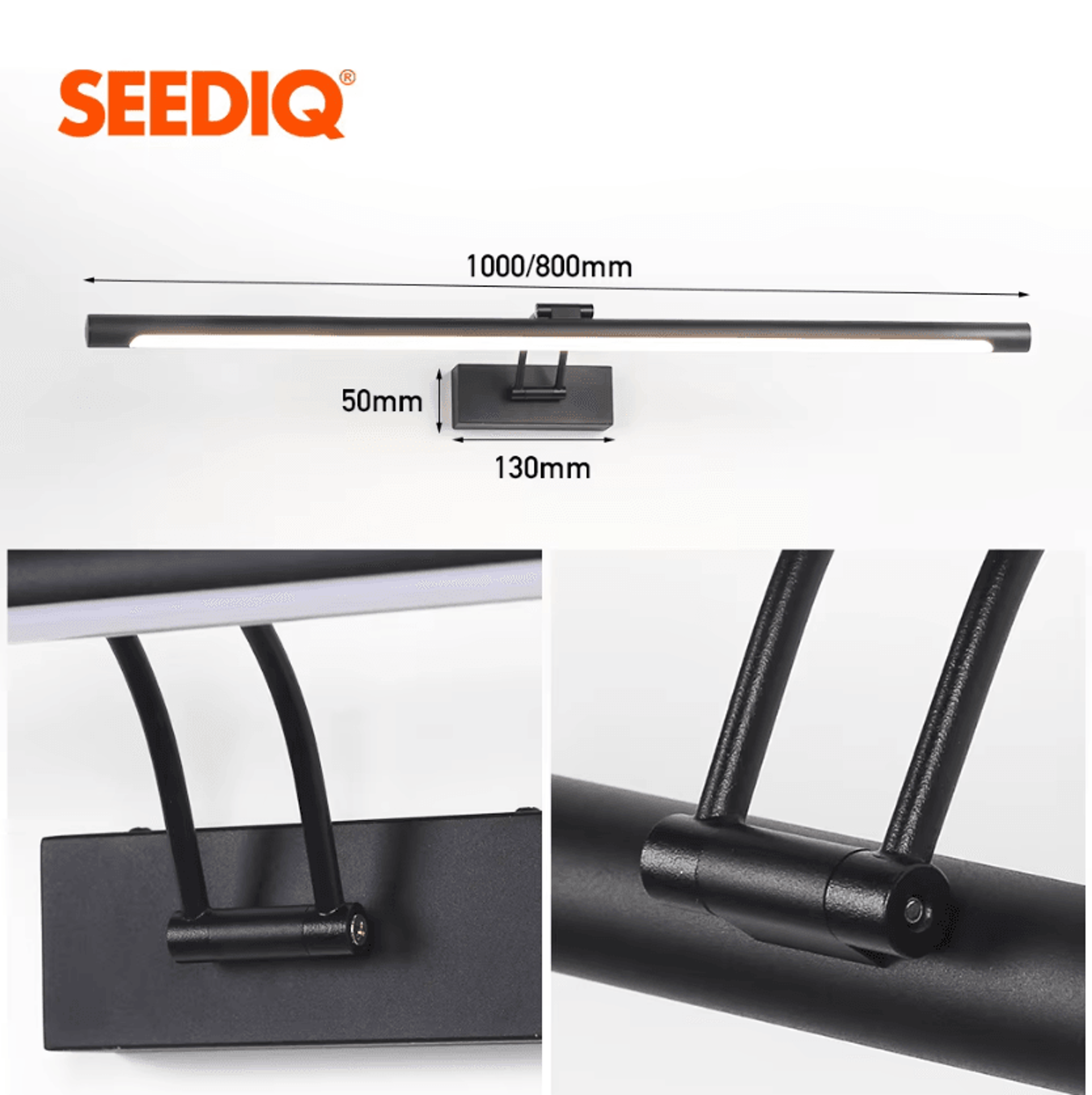 16W 20W Black LED Picture Wall Light 3