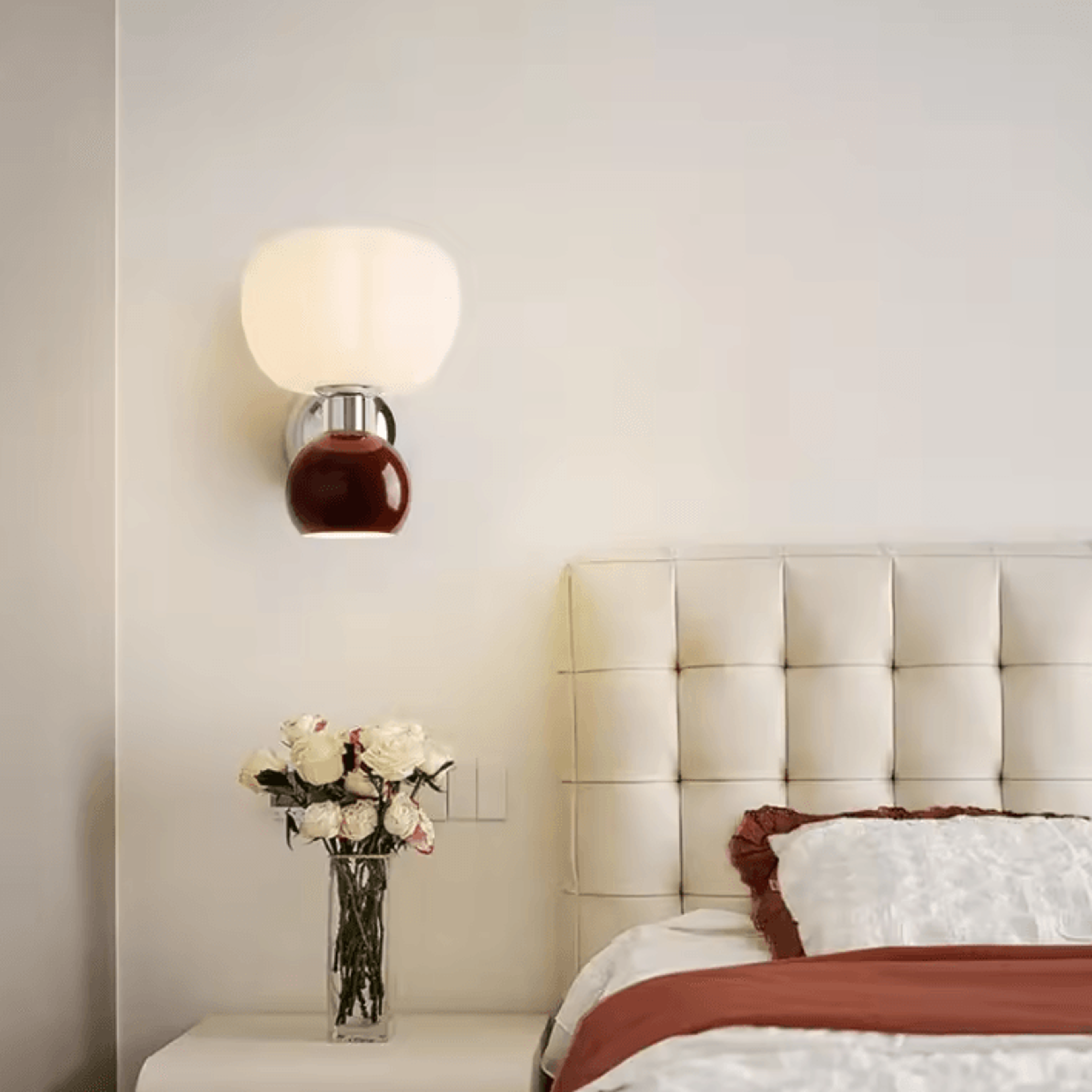 Cream Style Double Head Wall Lamp 3