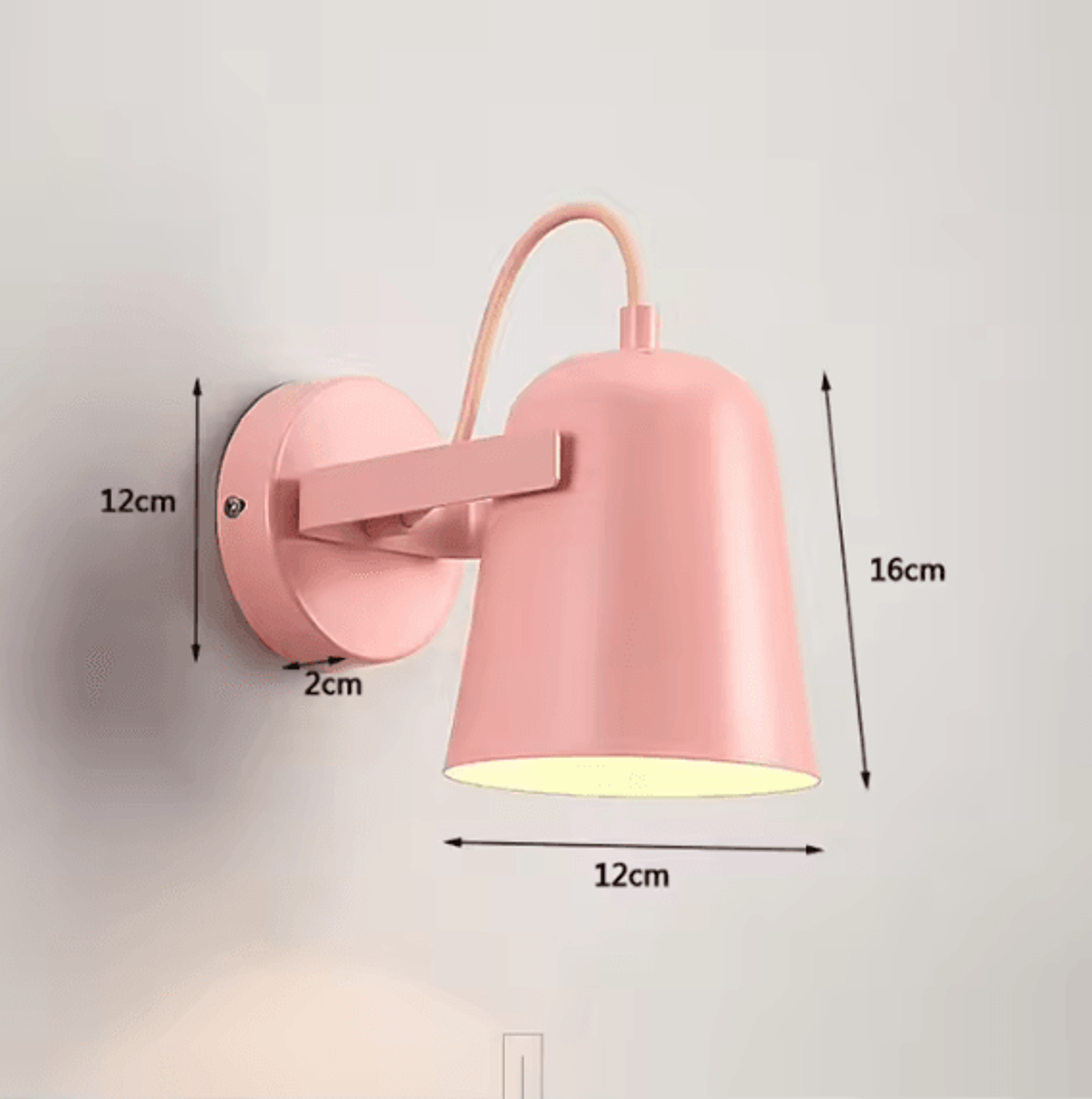 Nordic Macaron Adjustable LED Wall Lamp 5