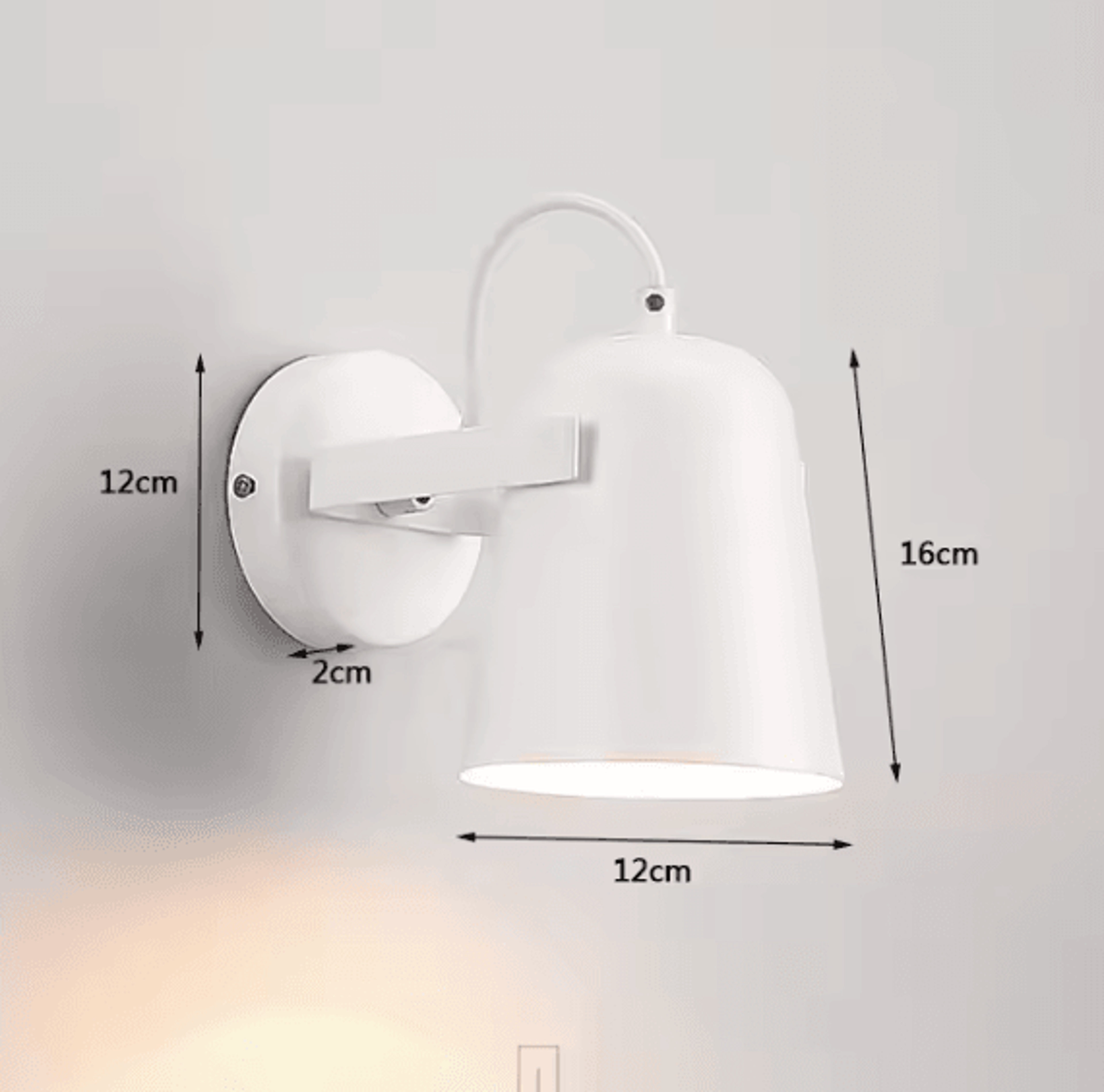 Nordic Macaron Adjustable LED Wall Lamp 6