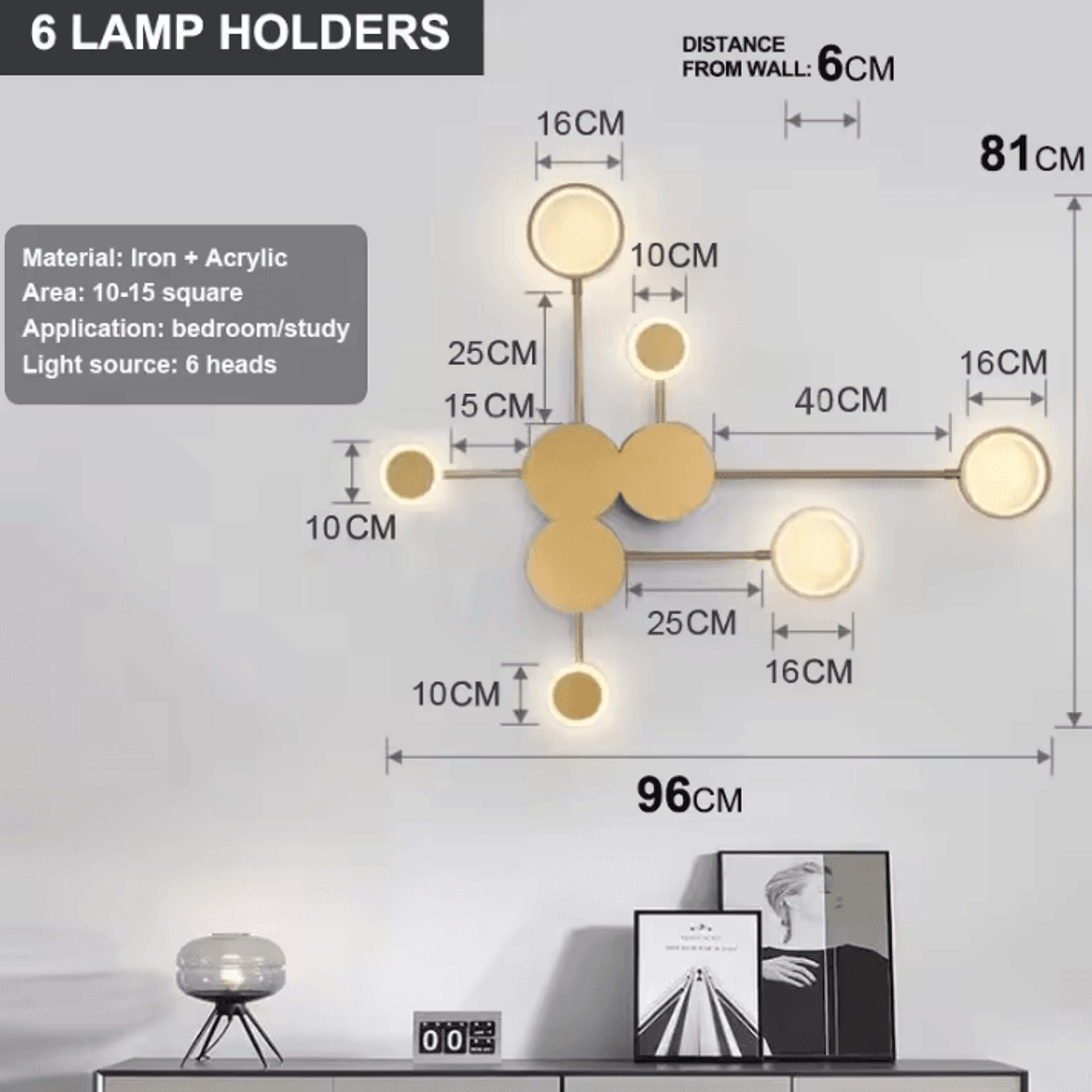Nordic Modern Minimalist LED Wall Sconce 9