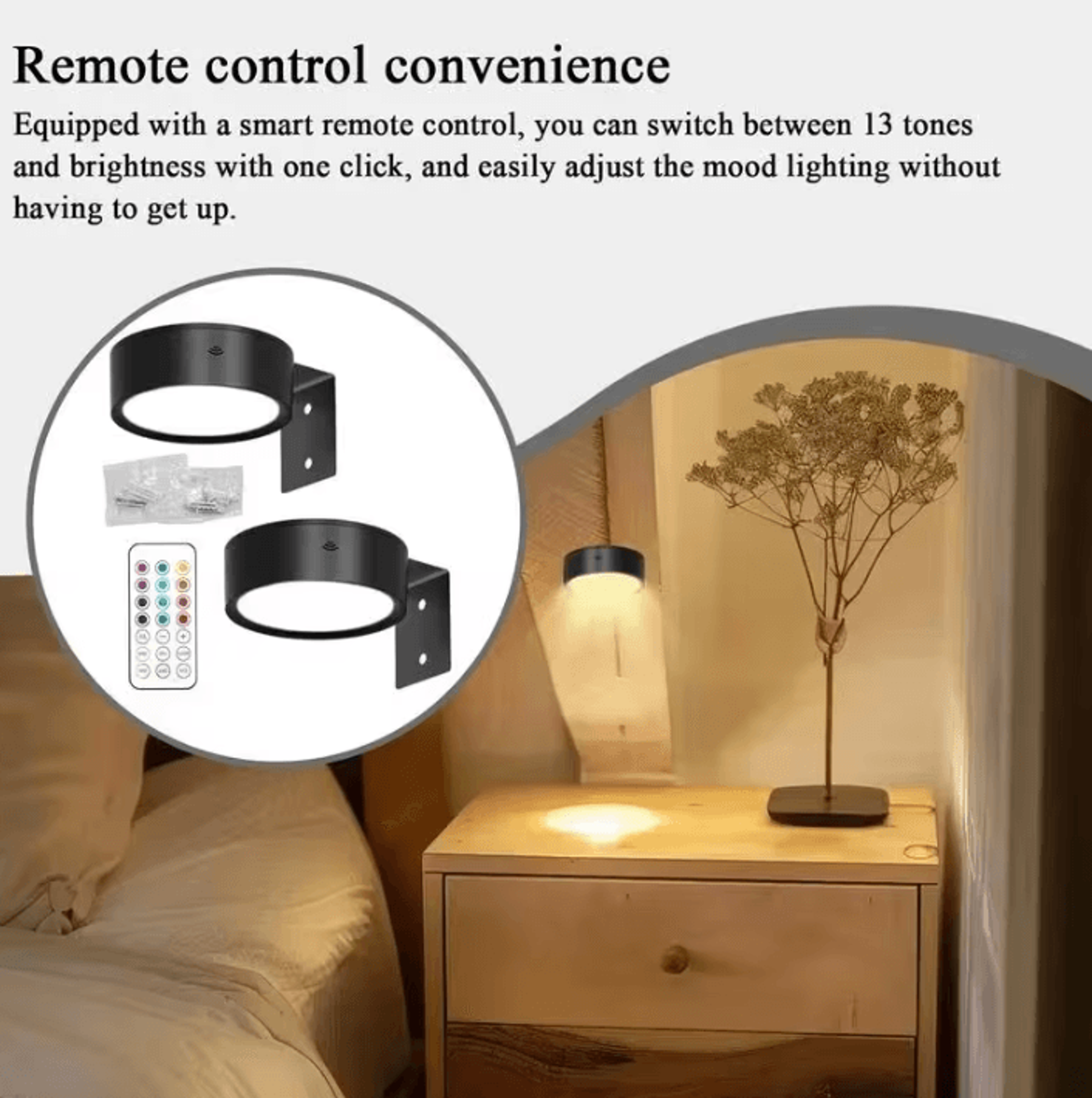 RGBW Magnetic Dimmable LED Picture Light 2