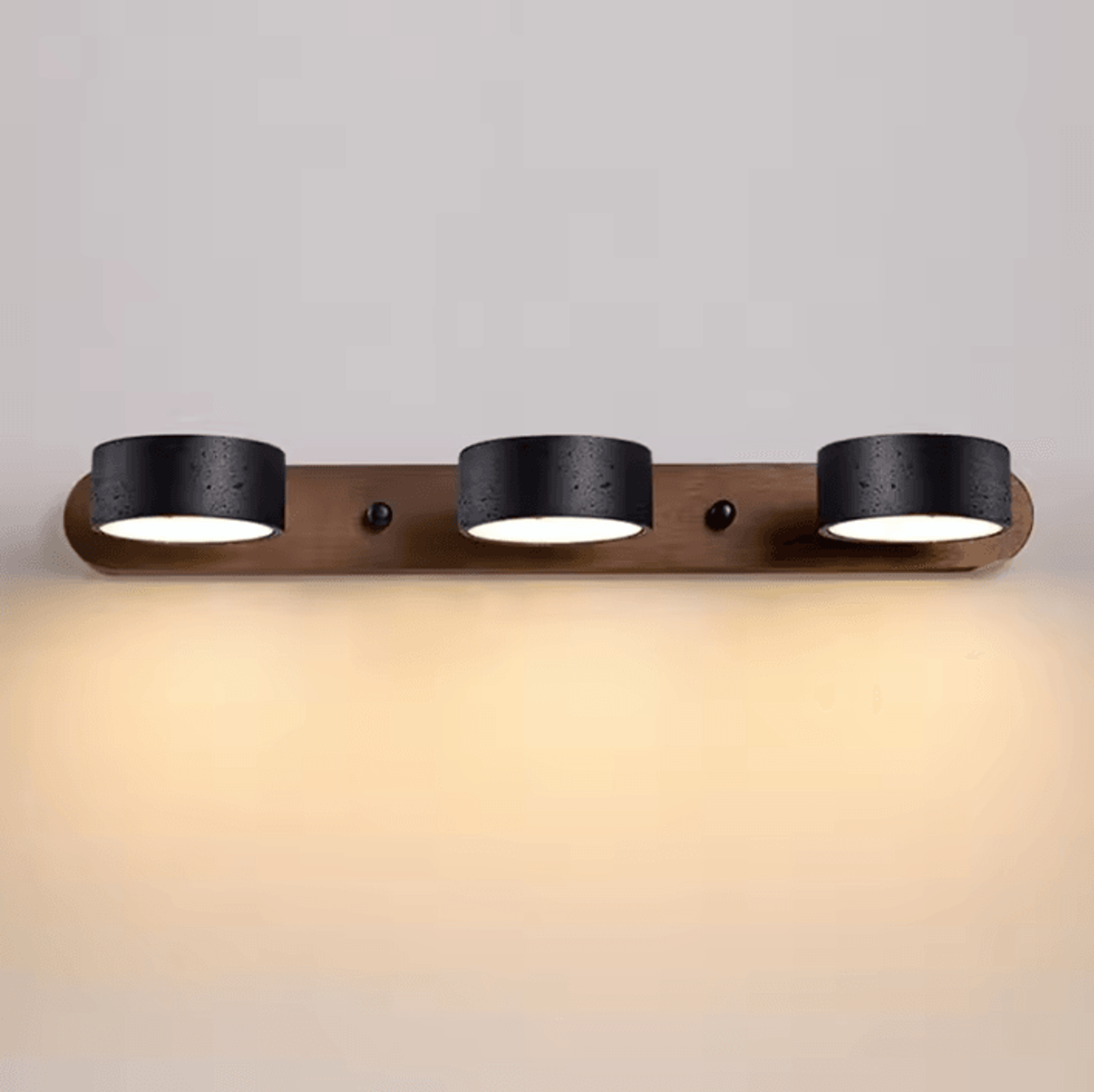 Black Cave Stone Modern LED Wall Sconce 0