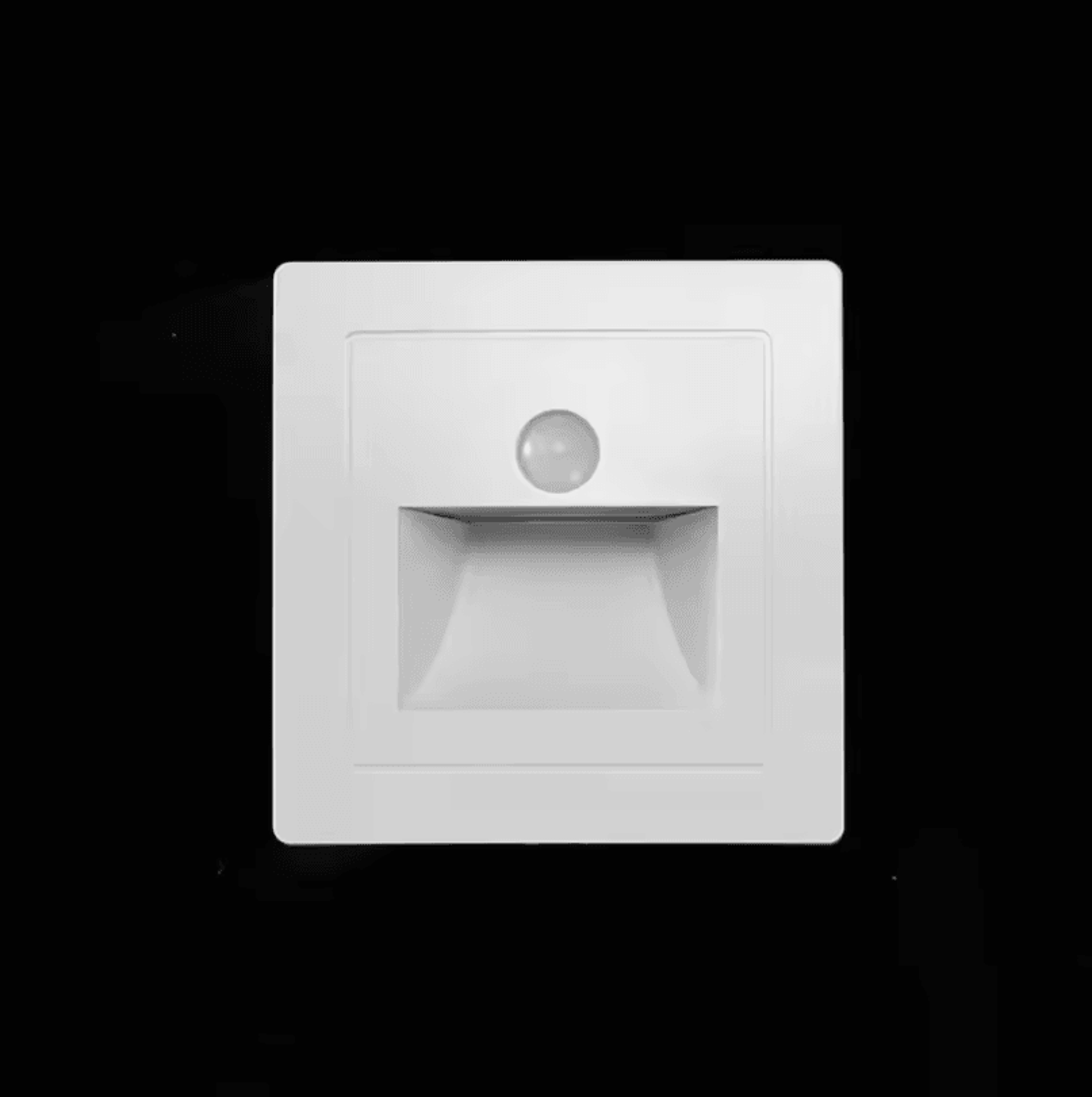 3W Infrared Motion Sensor Recessed LED Step Light 4