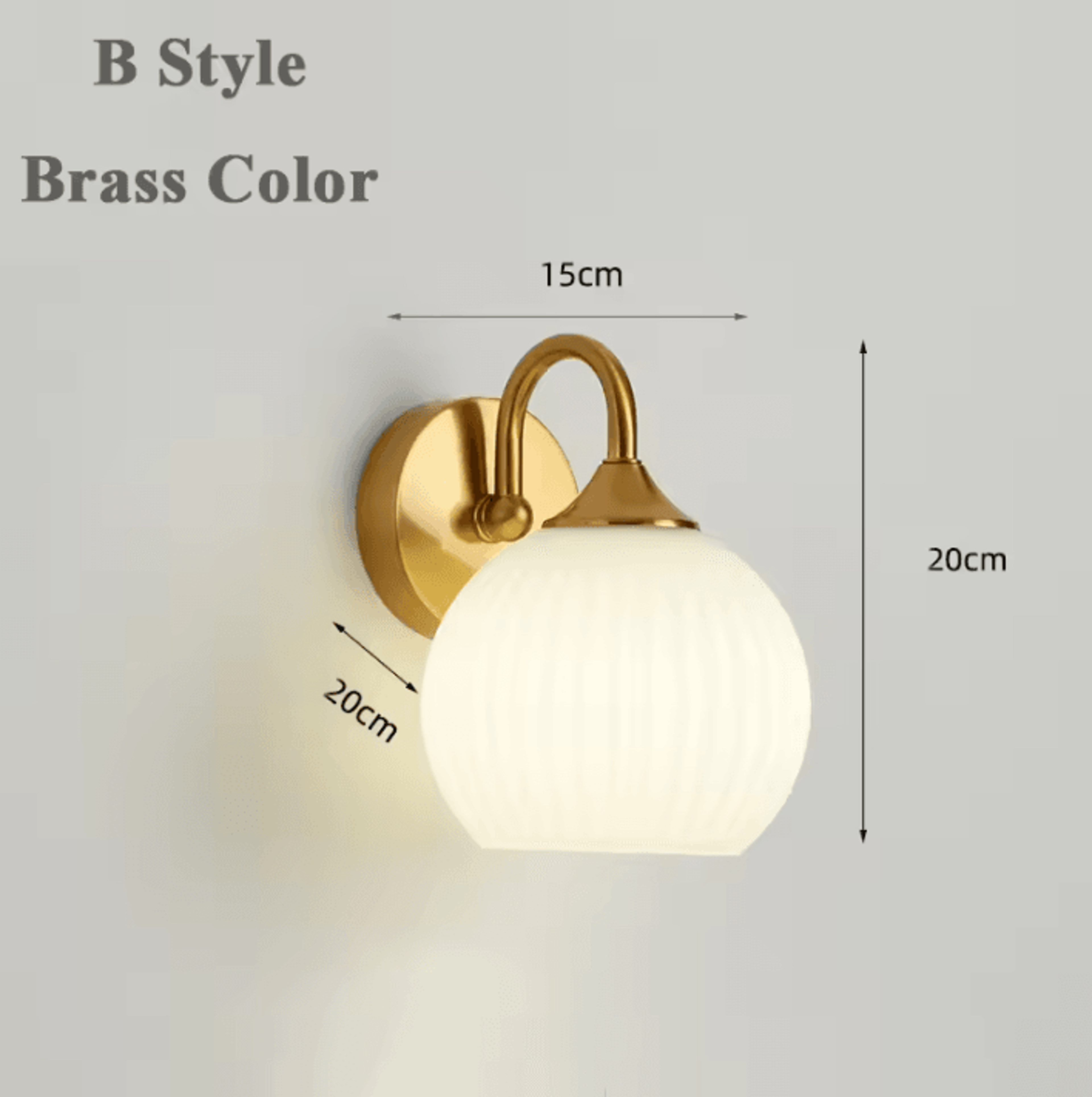 Modern Chrome LED Acrylic Wall Sconce 5