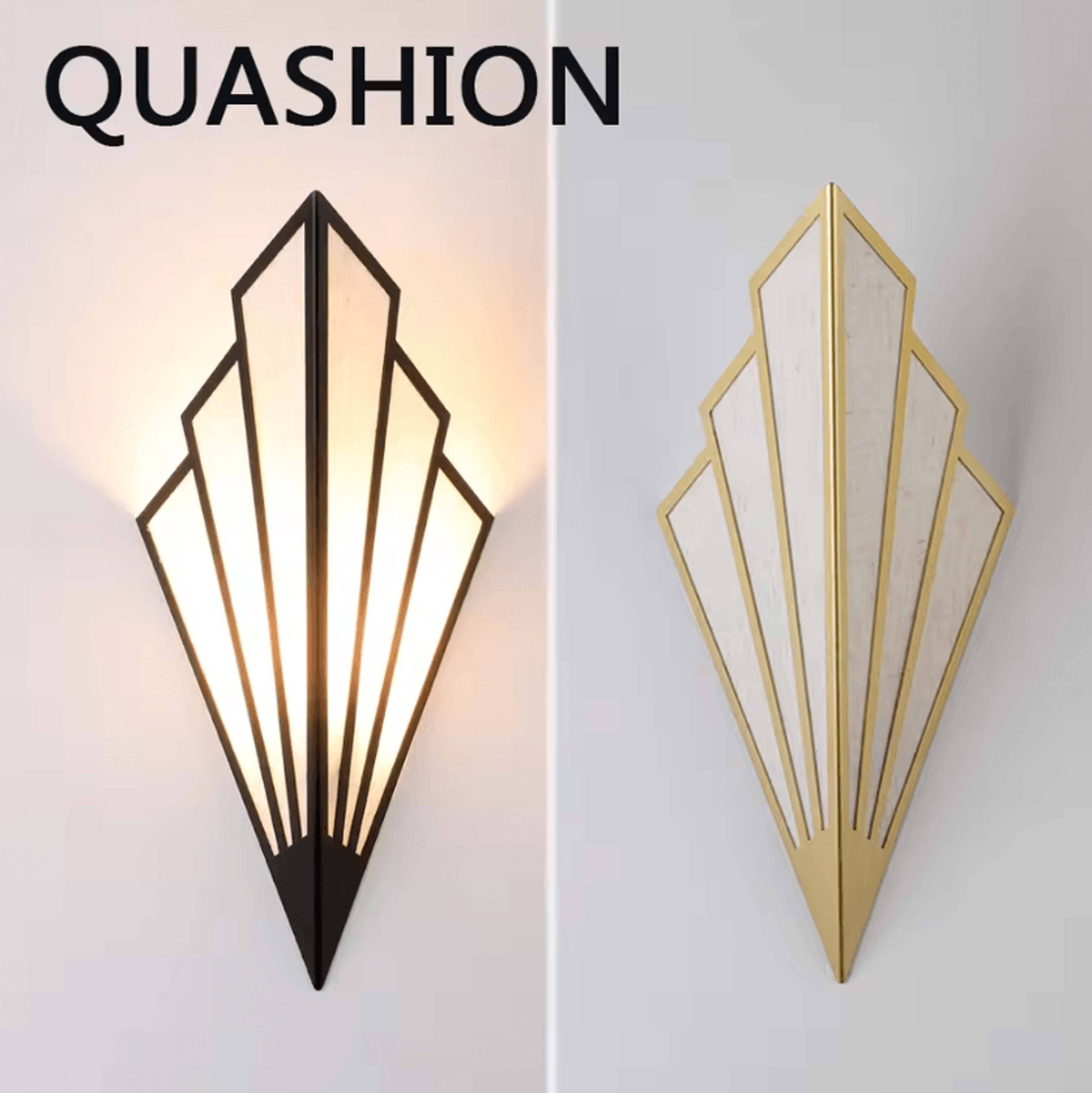 Nordic Fan Shaped LED Wall Sconce 0