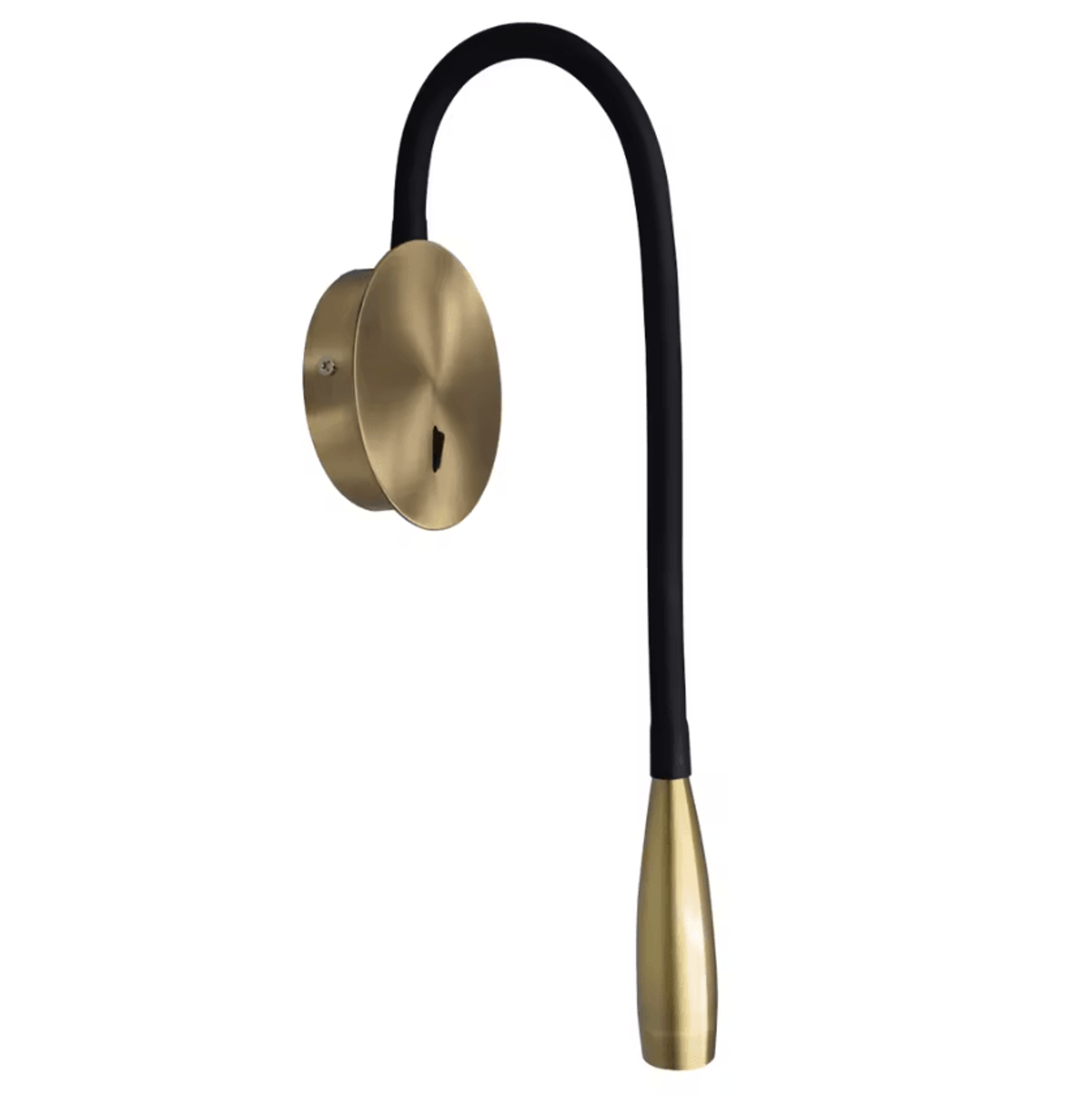 Nordic Bronze Adjustable Long Arm LED Reading Wall Lamp 0