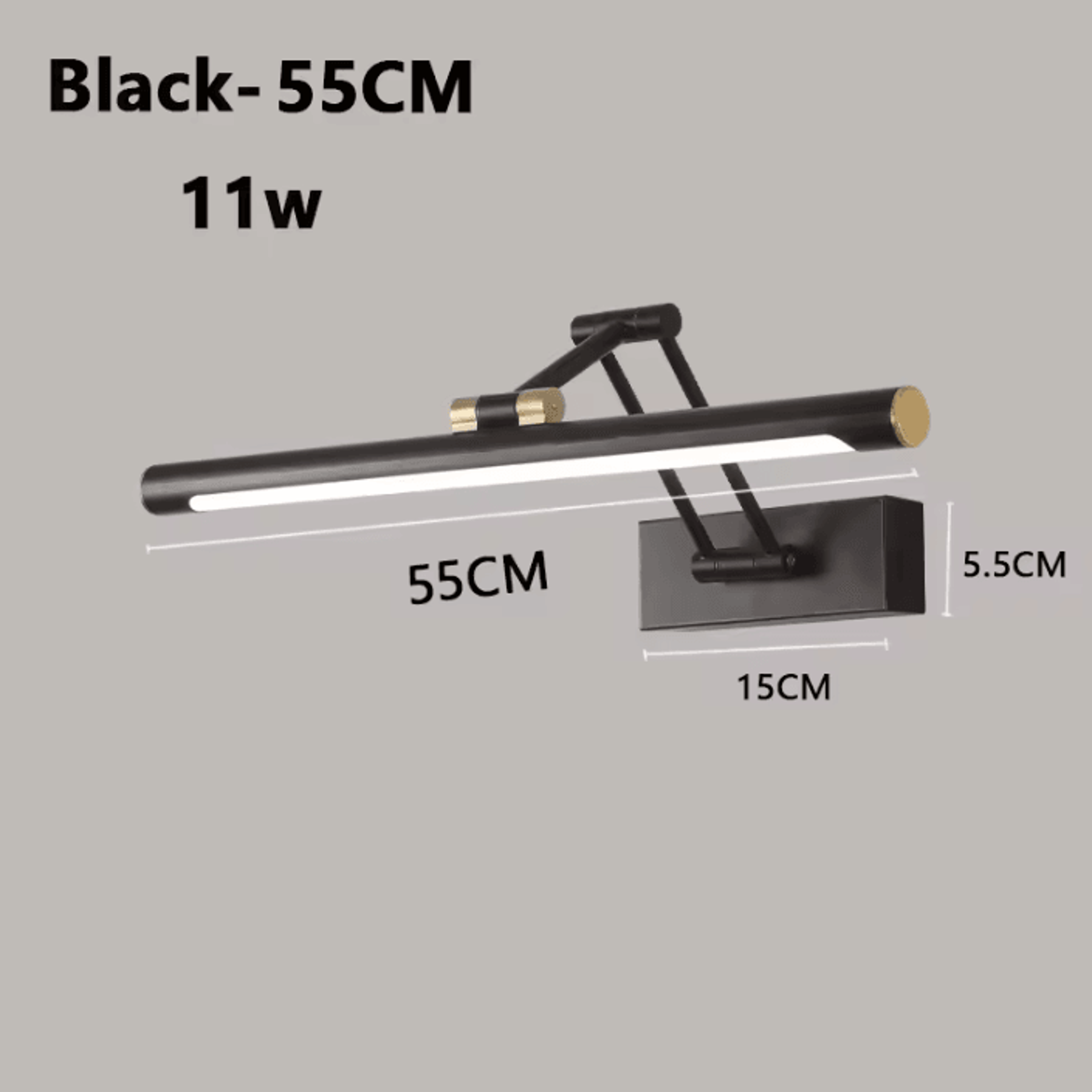 Modern Foldable LED Mirror Wall Lamp 7