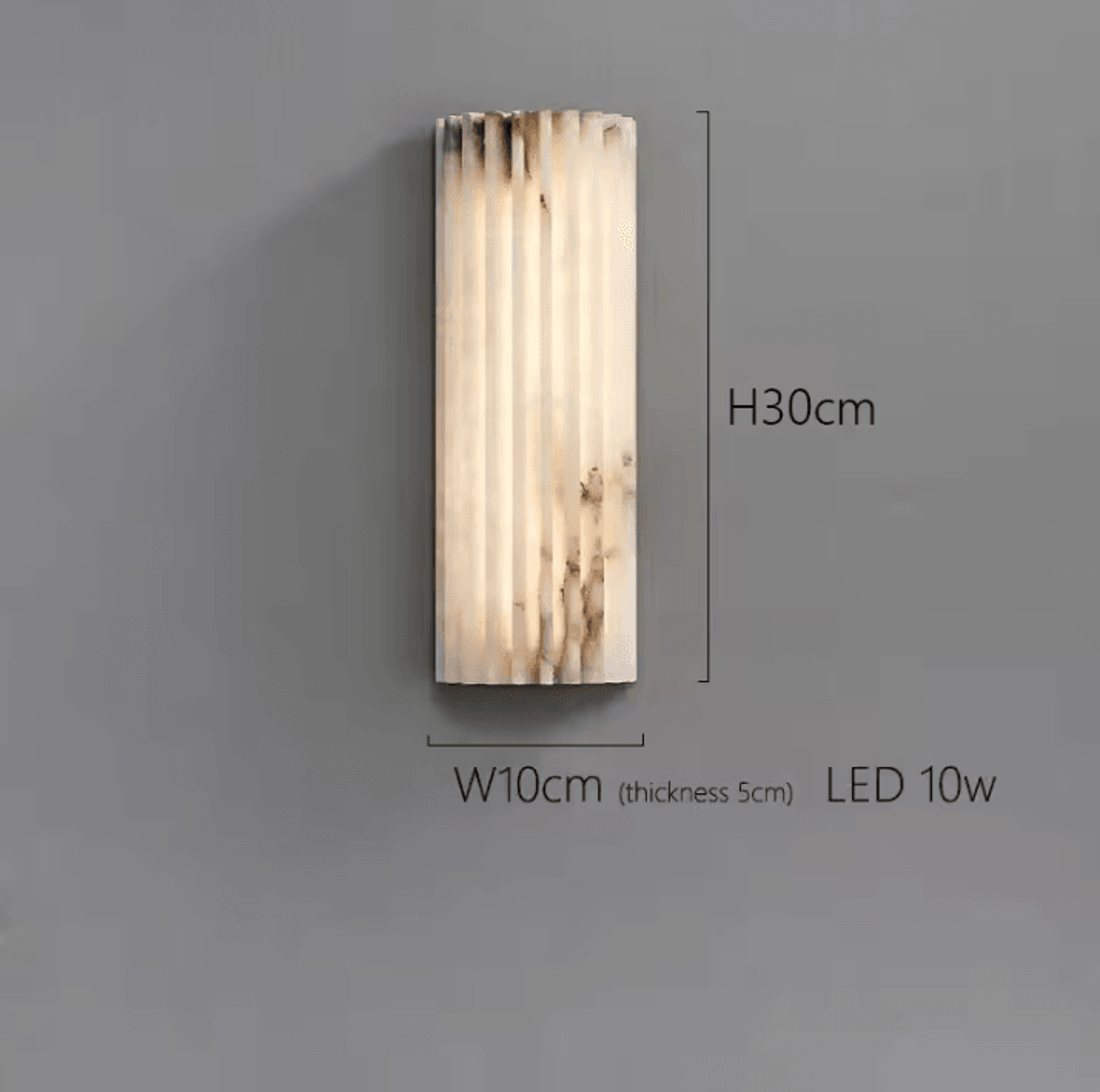 Luxury Spanish Marble LED Wall Sconce 5