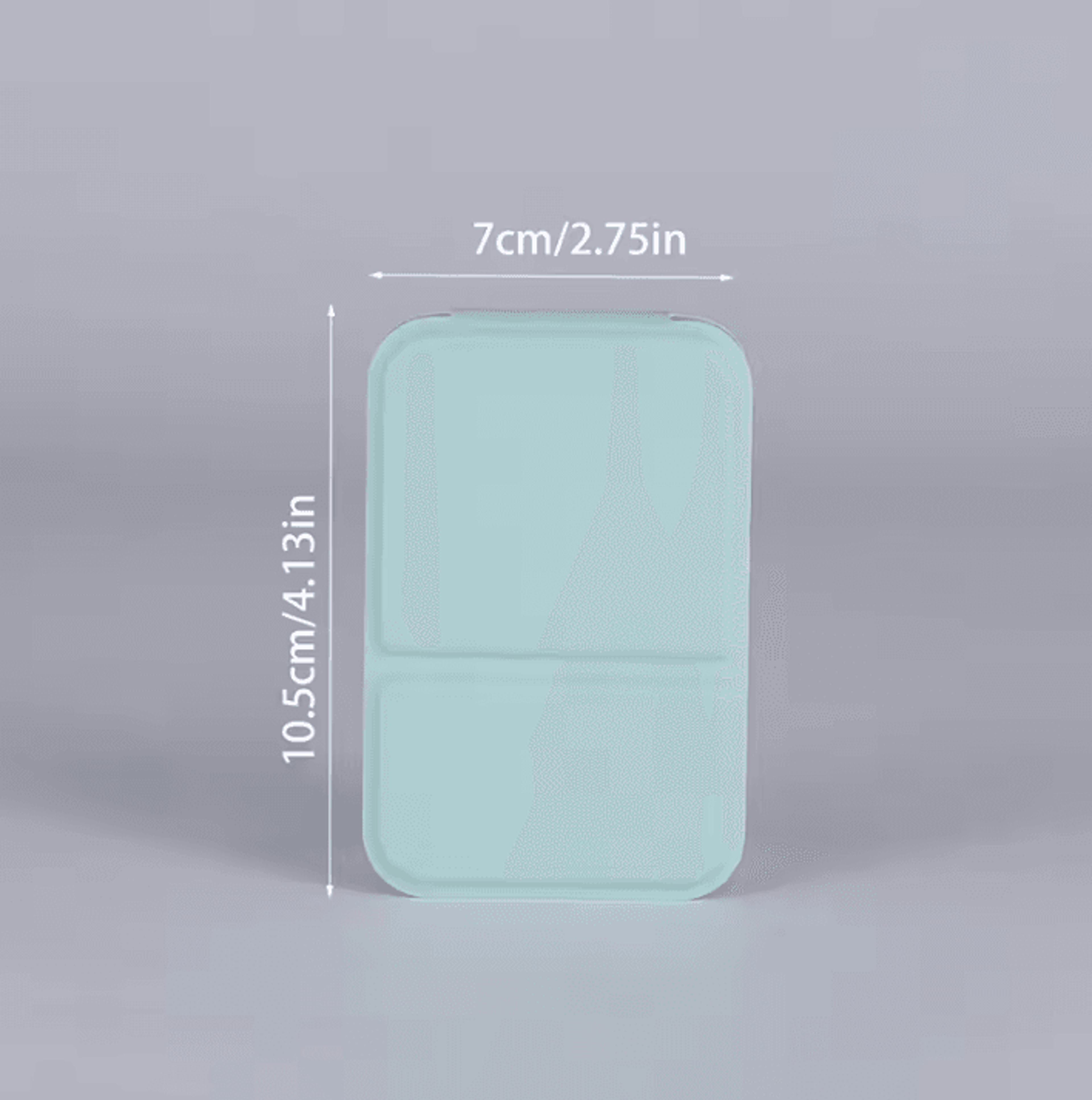 Mini Foldable PU Leather Travel Makeup Mirror 8