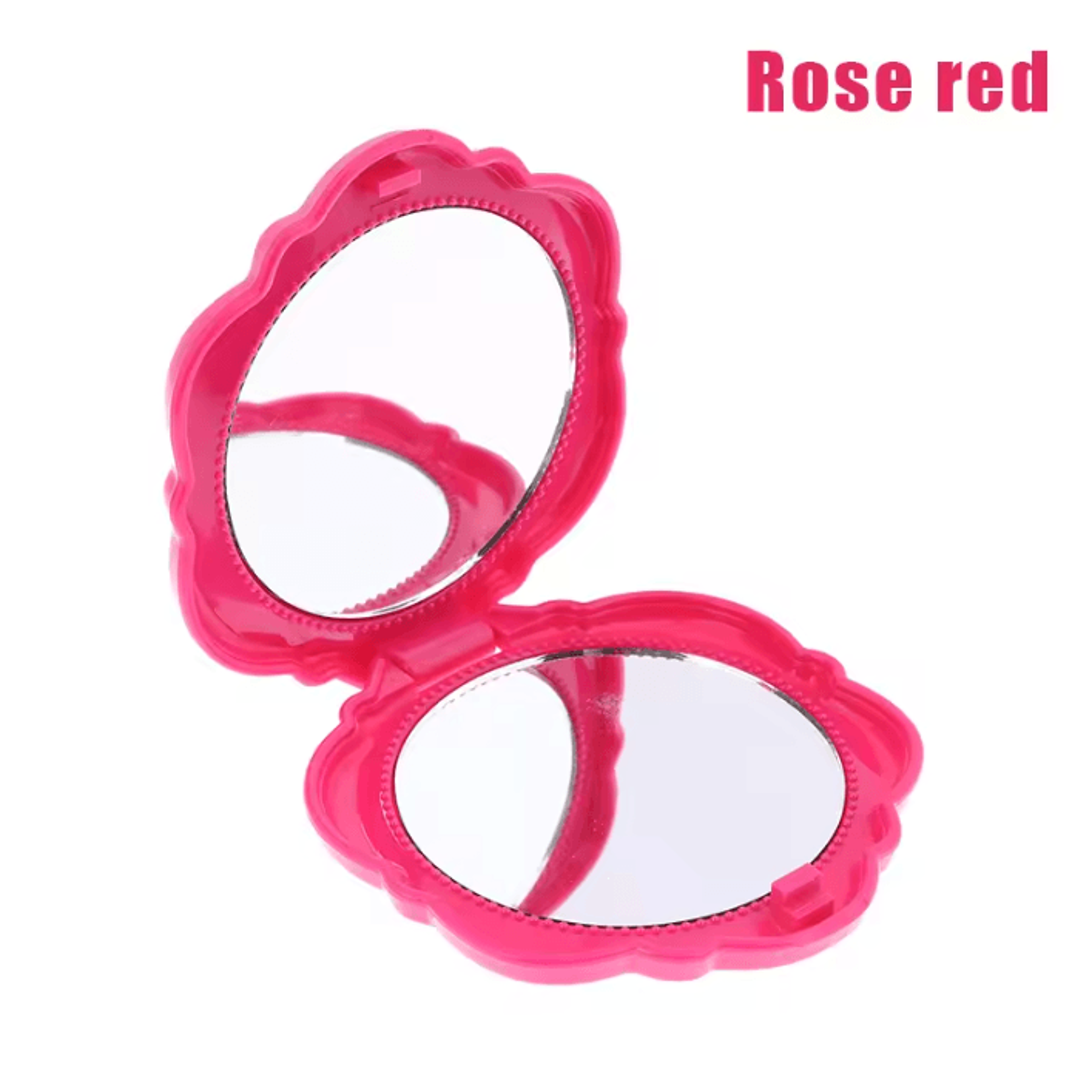 Vintage Rose Double Sided Mini Pocket Makeup Mirror 6