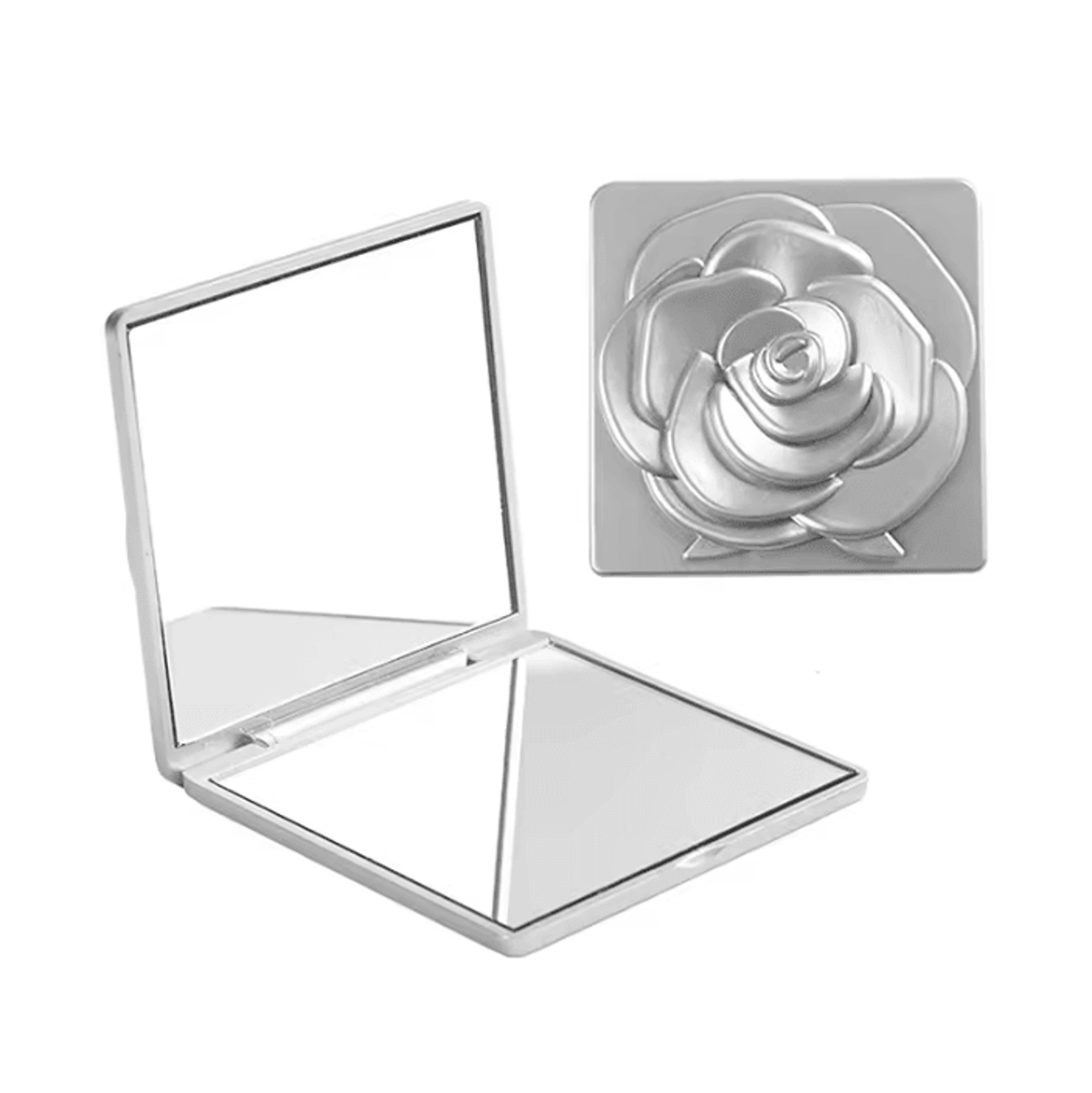 Retro Rose Double Sided Mini Pocket Makeup Mirror 10