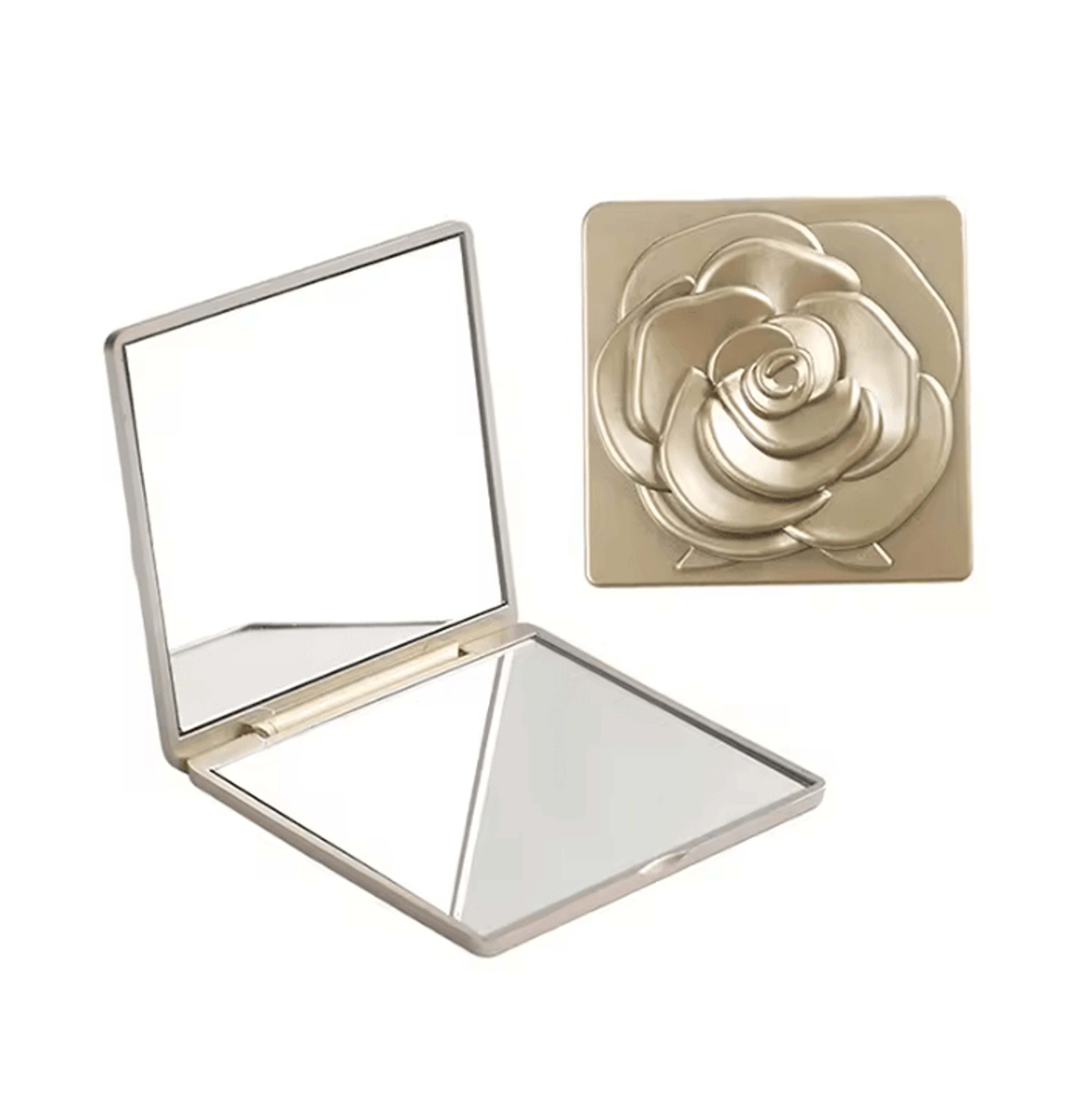 Retro Rose Double Sided Mini Pocket Makeup Mirror 9