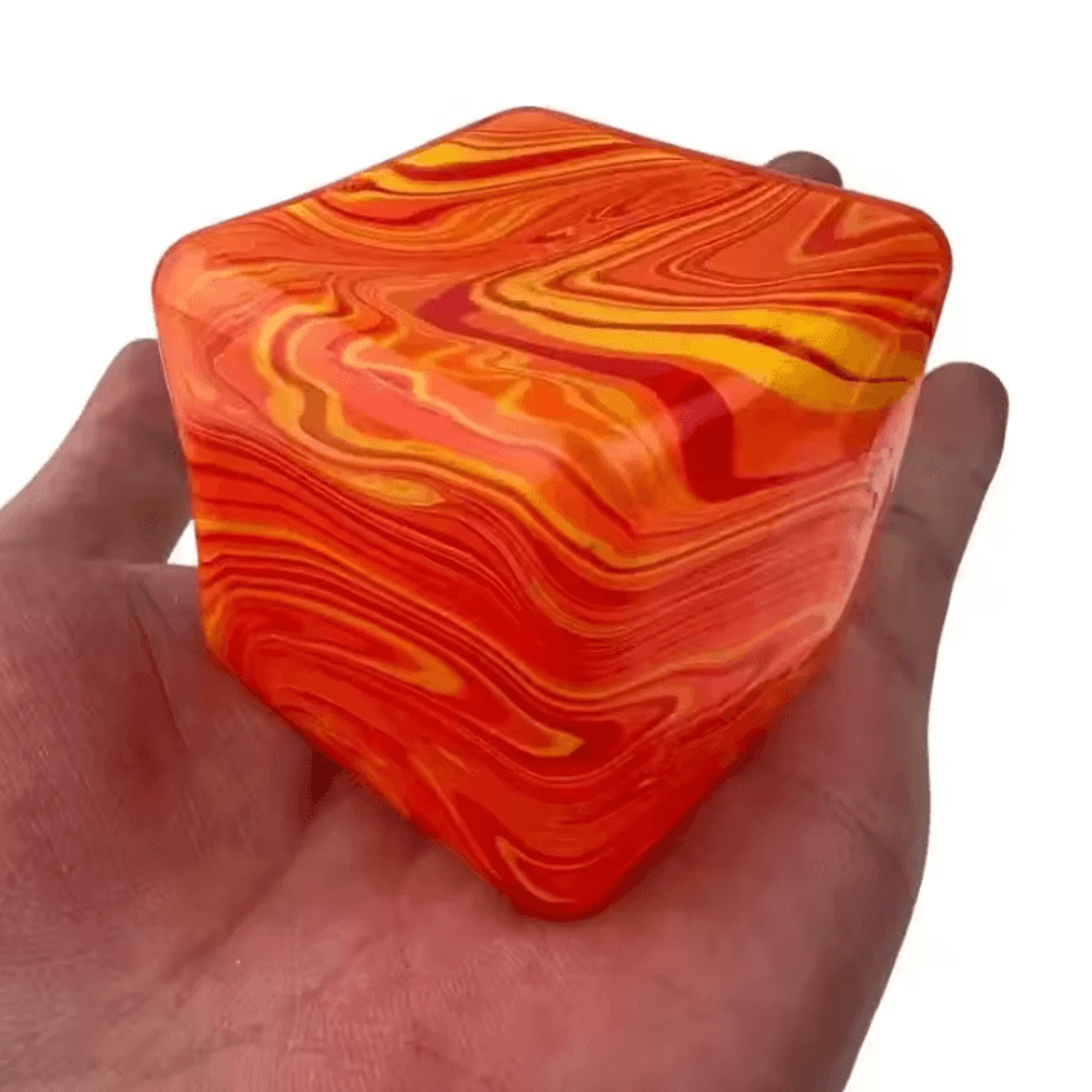 Soft Gel Slow Rebound Sensory Stress Relief Cube 10