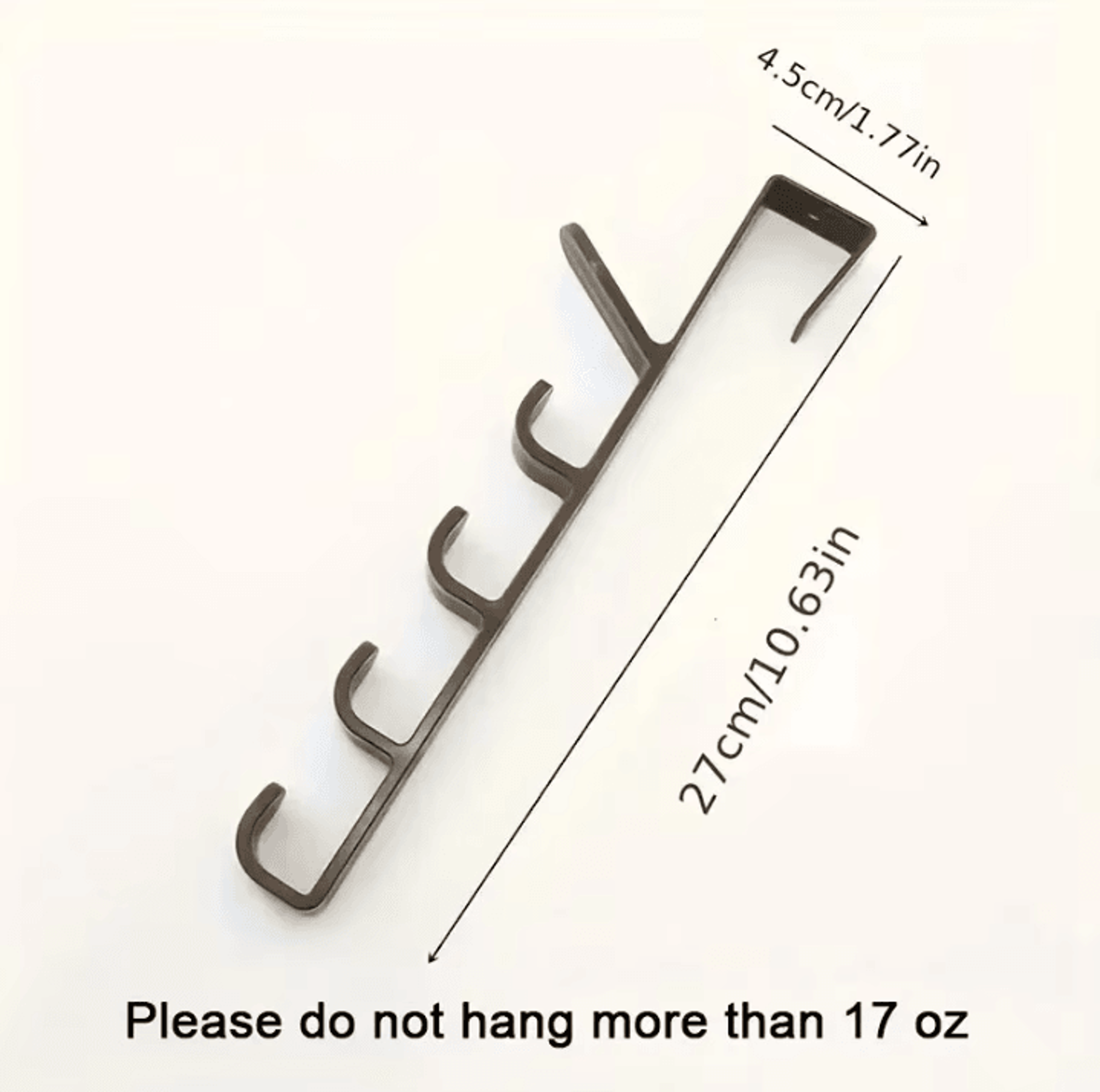 5 Hook Over The Door Hanging Organizer 4