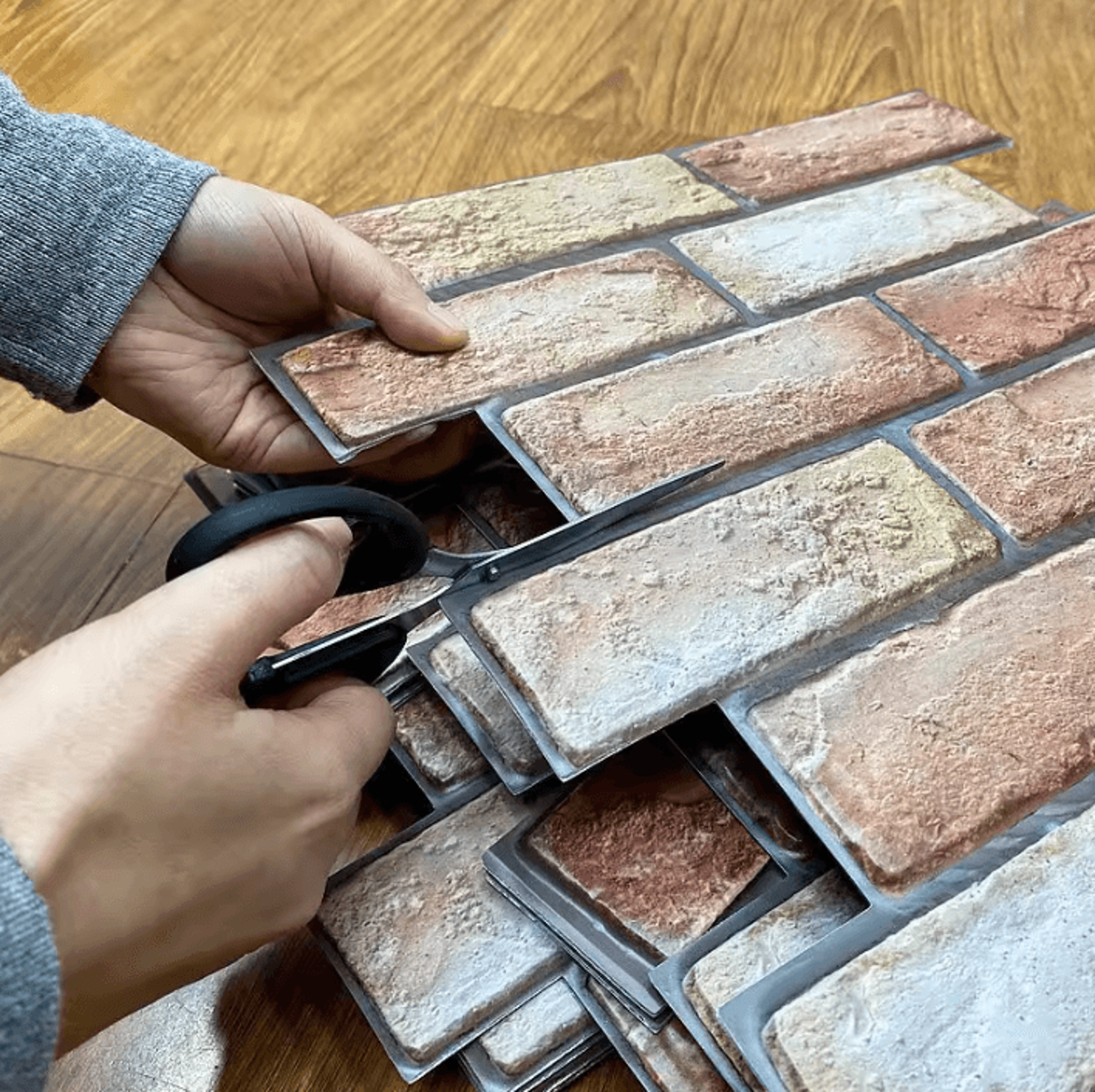 3D Brick Peel And Stick Waterproof Wall Panel 2