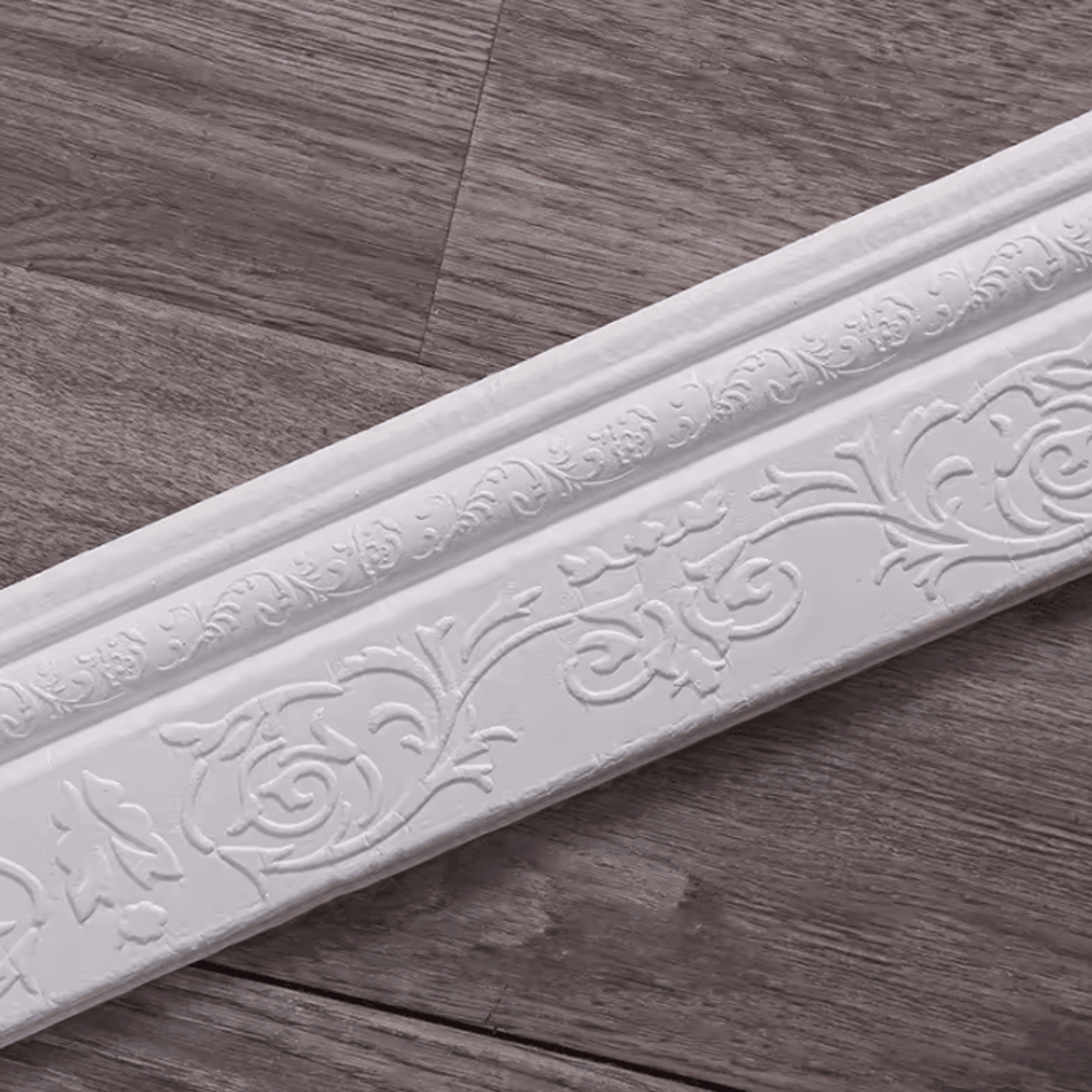 23M 3D Self Adhesive Wall Border Decorative Skirting Line Sticker 4