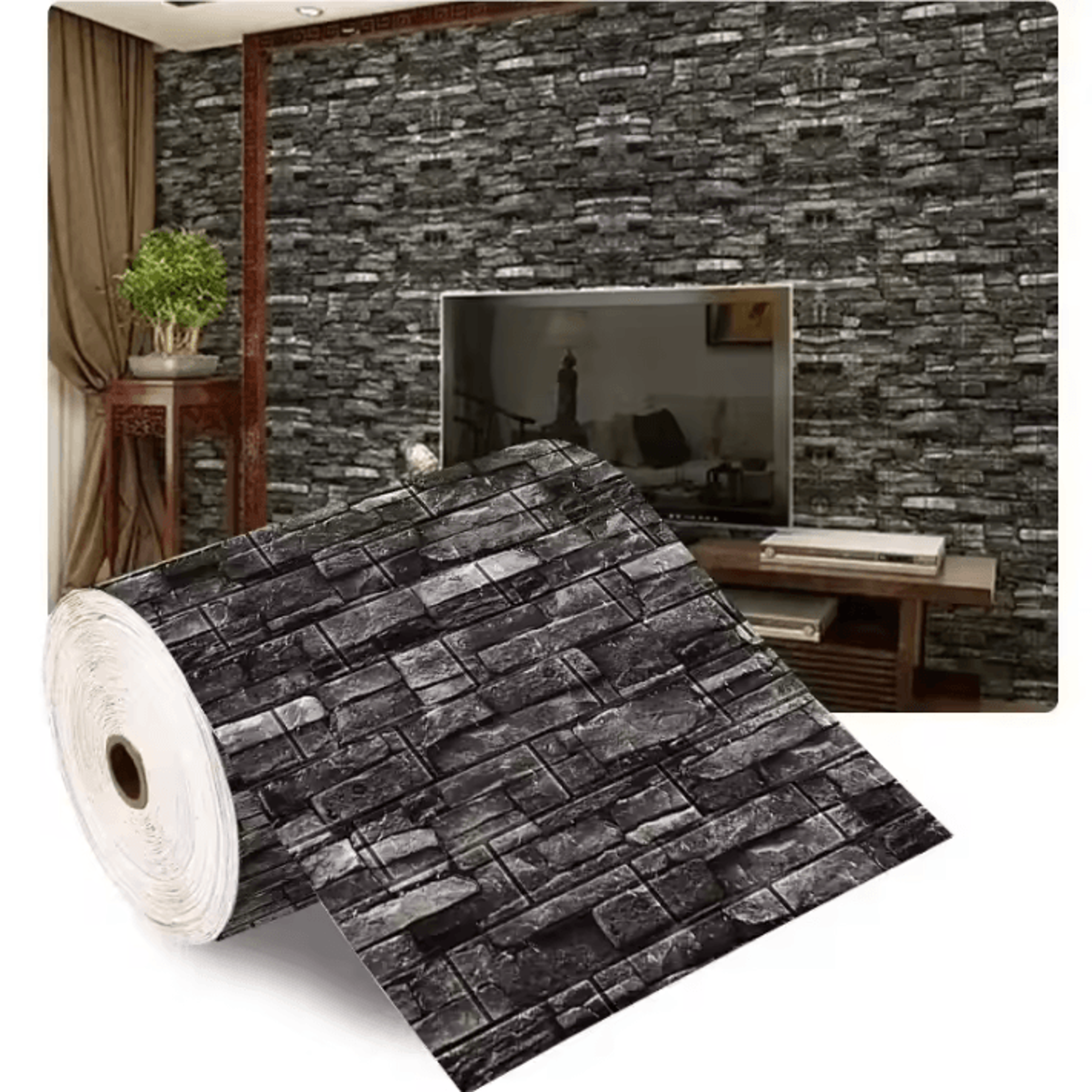 3D Retro Brick Peel And Stick Foam Wallpaper Self Adhesive Wall Panels 5