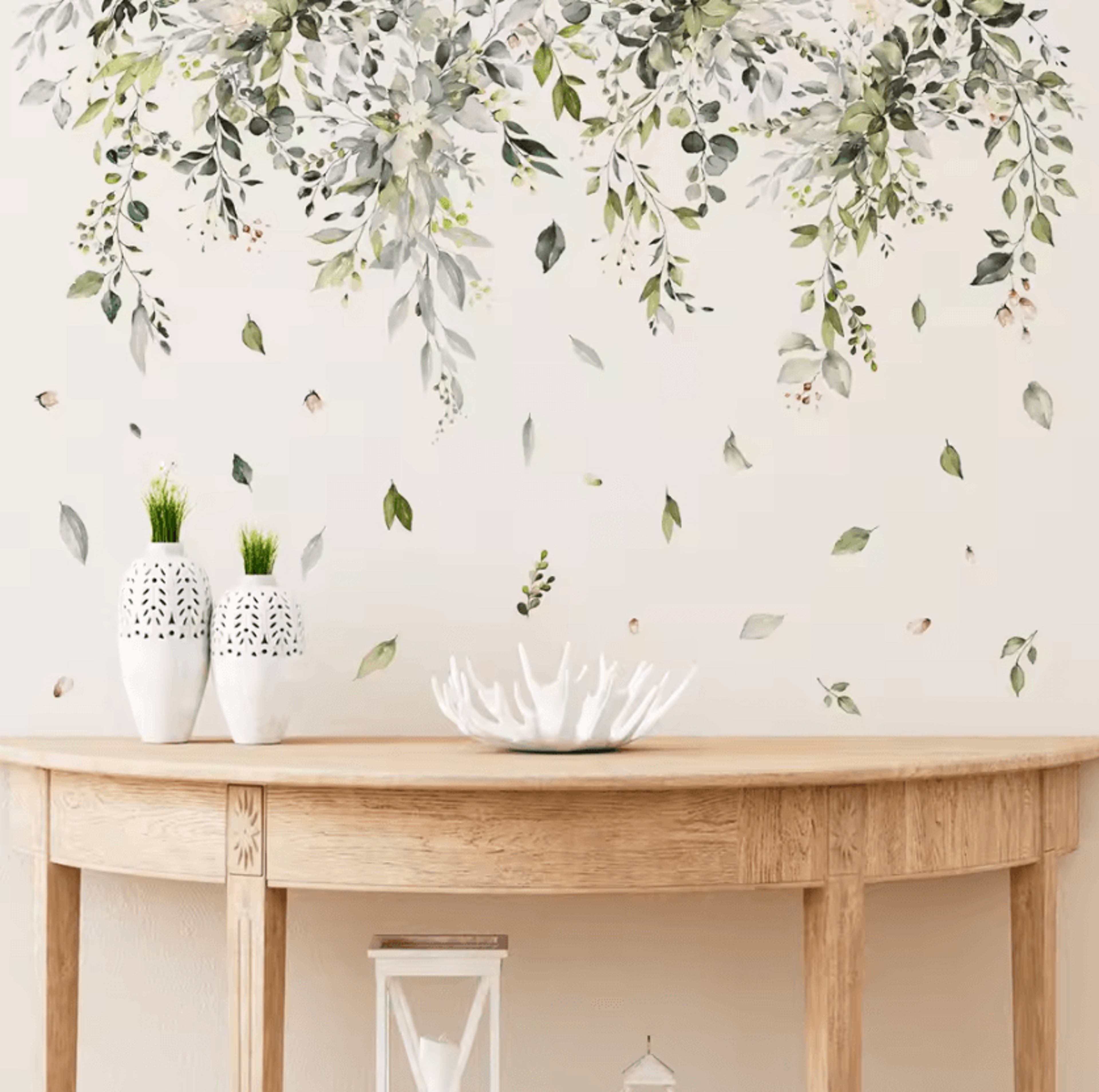3 Piece Chinese Ink Landscape Wall Stickers 9