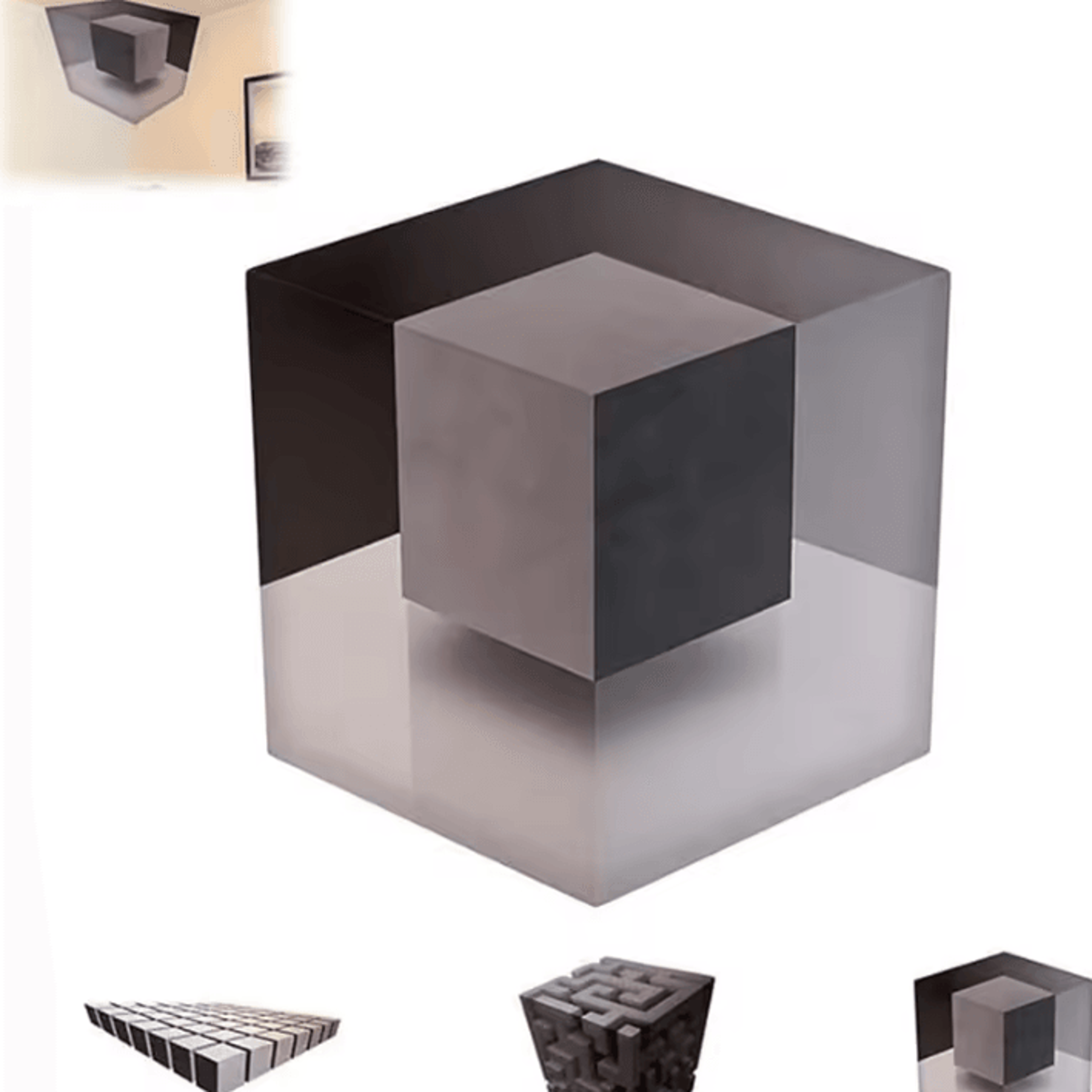 3D Optical Illusion Corner Wall Decal 5