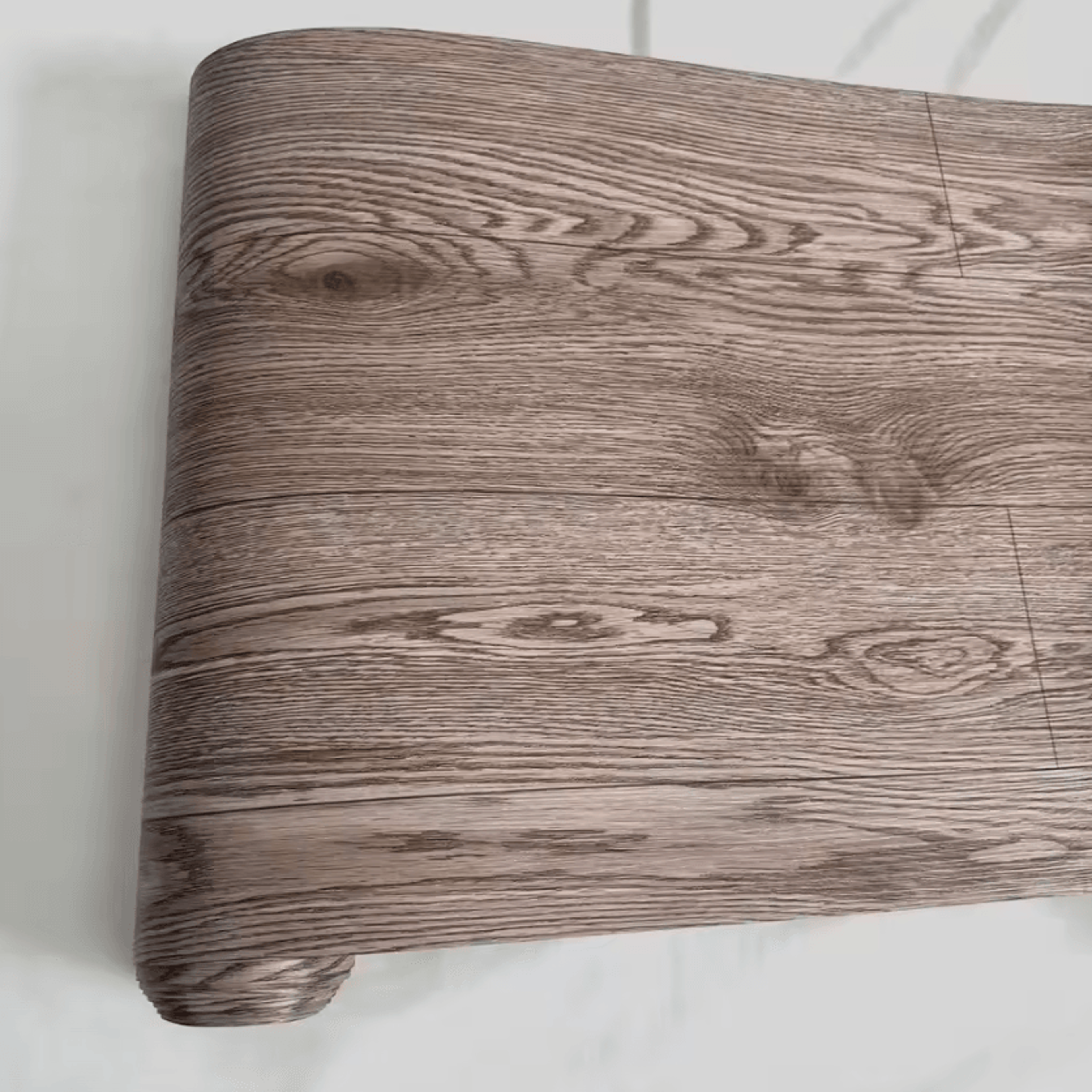 Thickened Wood Grain Peel And Stick Floor Wallpaper 9