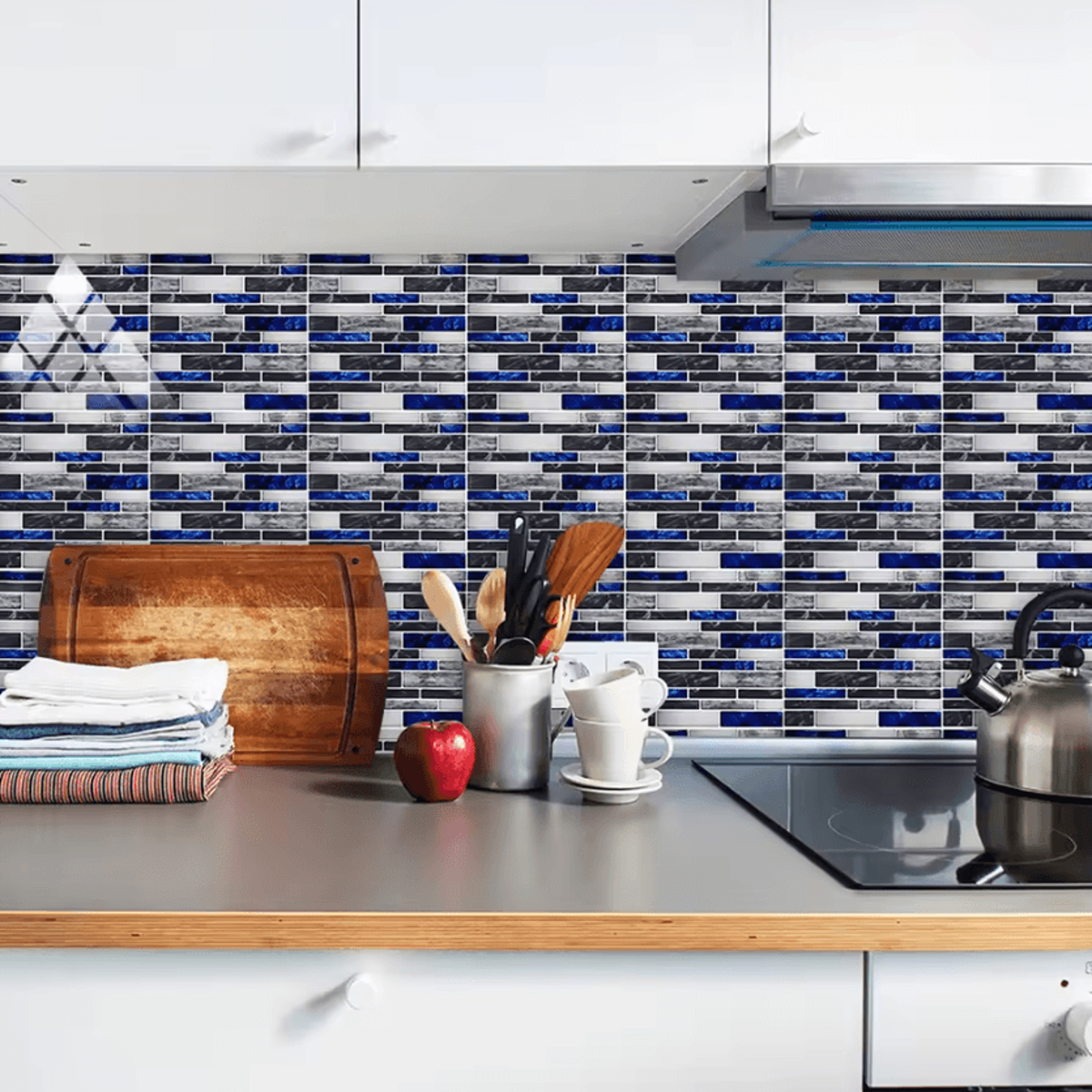 10 Piece 3D Foam Peel And Stick Wall Panels 2